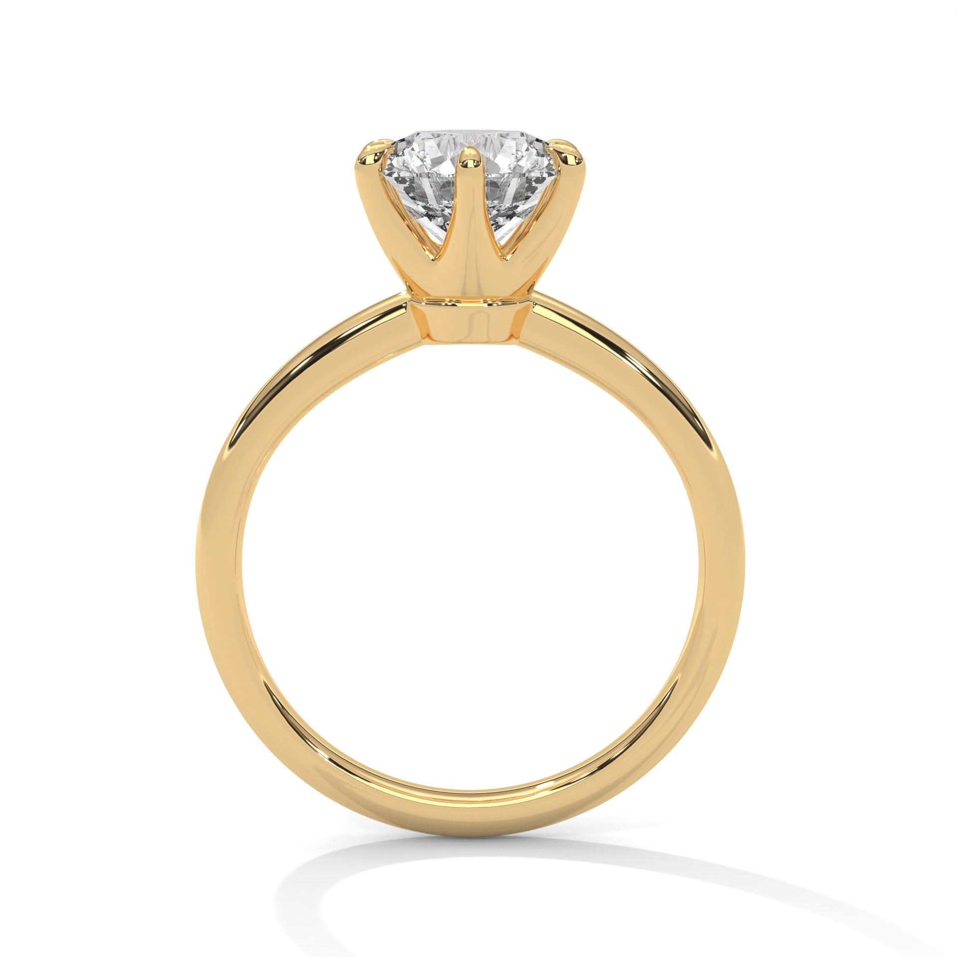 Megan Solitaire Ring