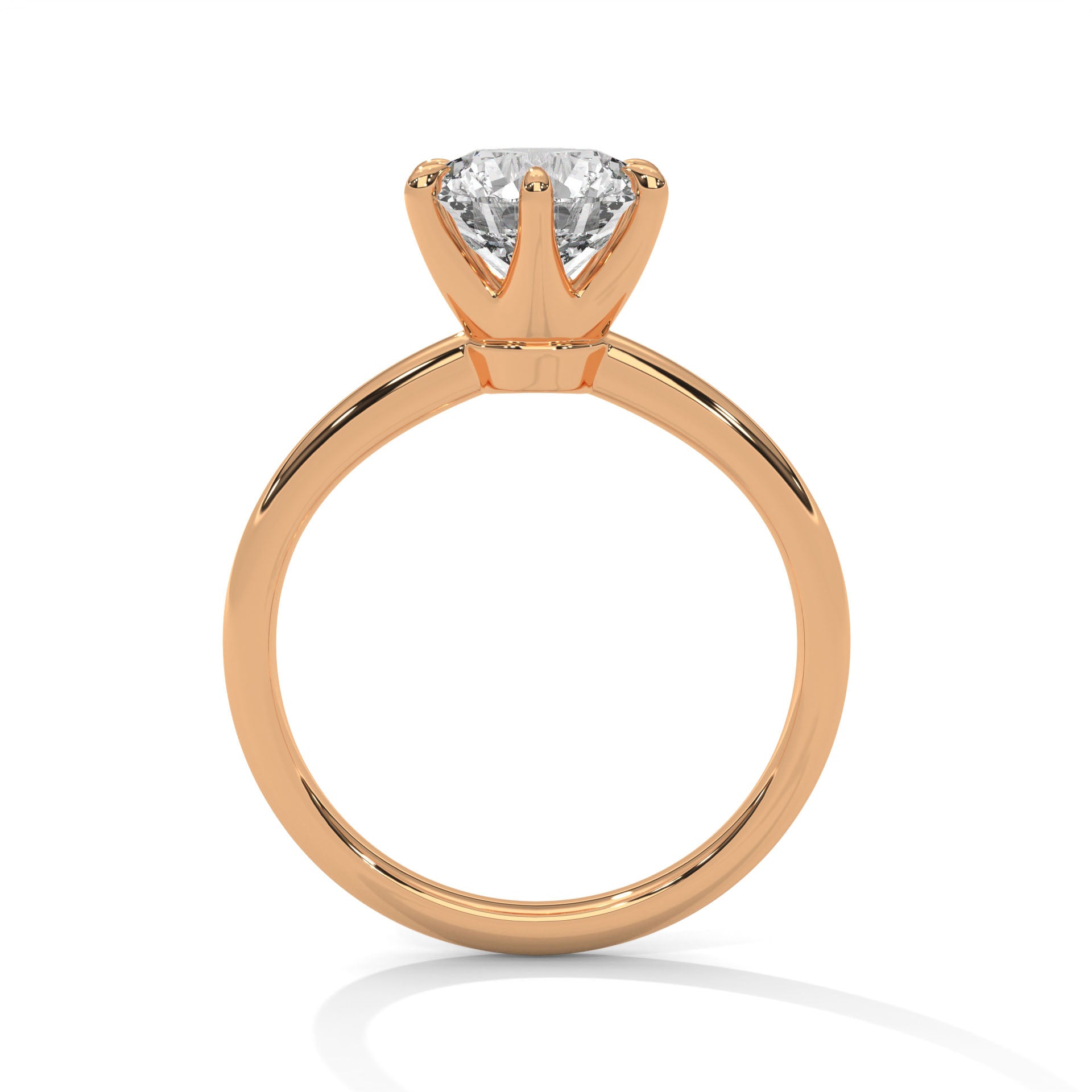 Megan Solitaire Ring