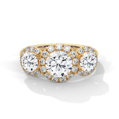 Lillie Three Stone Ring