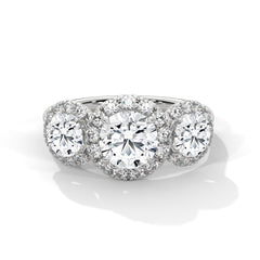 Lillie Three Stone Ring