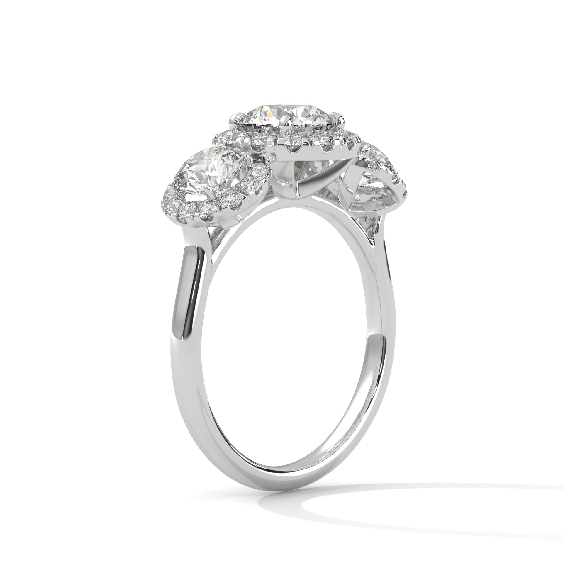 Lillie Three Stone Ring