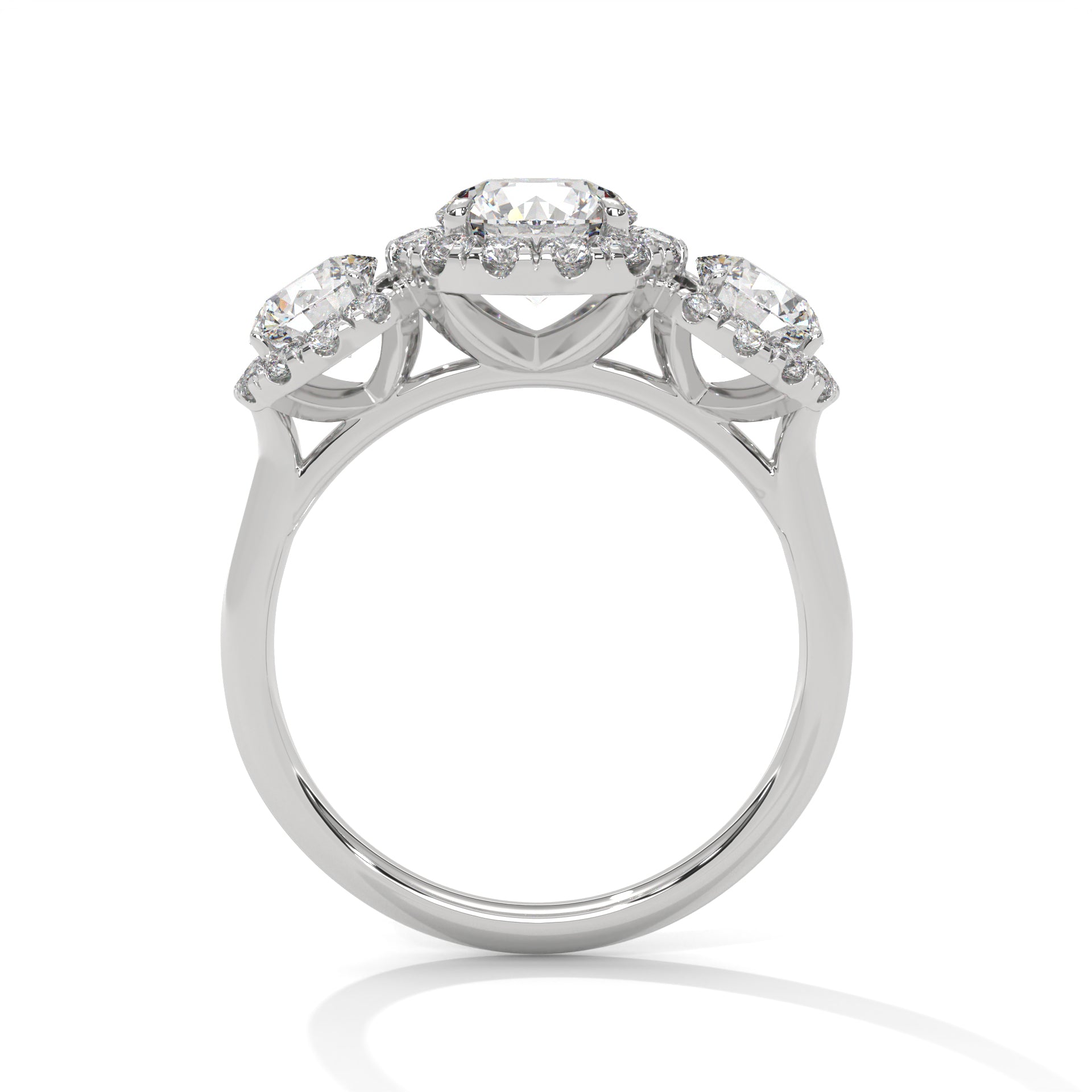 Lillie Three Stone Ring