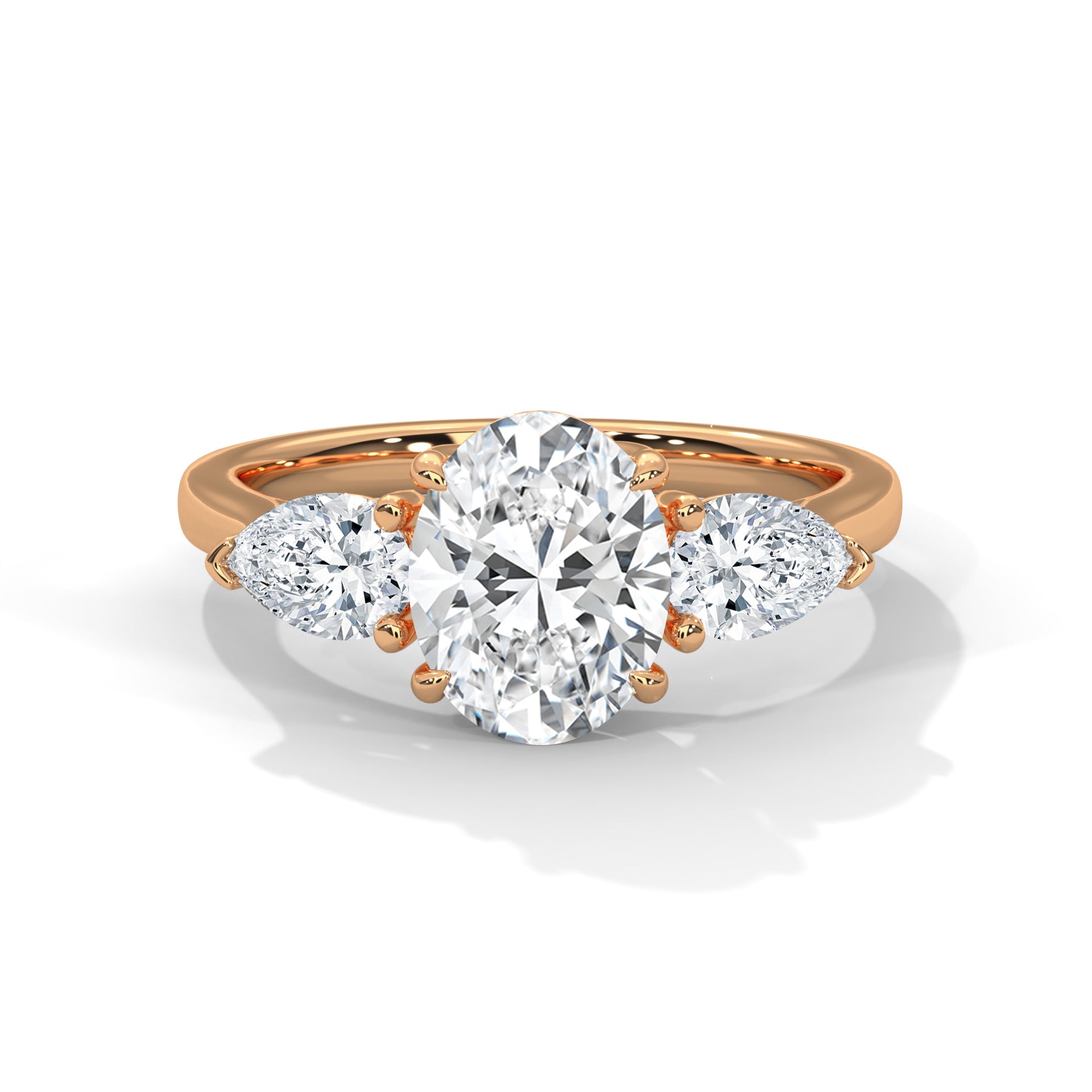 Aileen Three Stone Ring