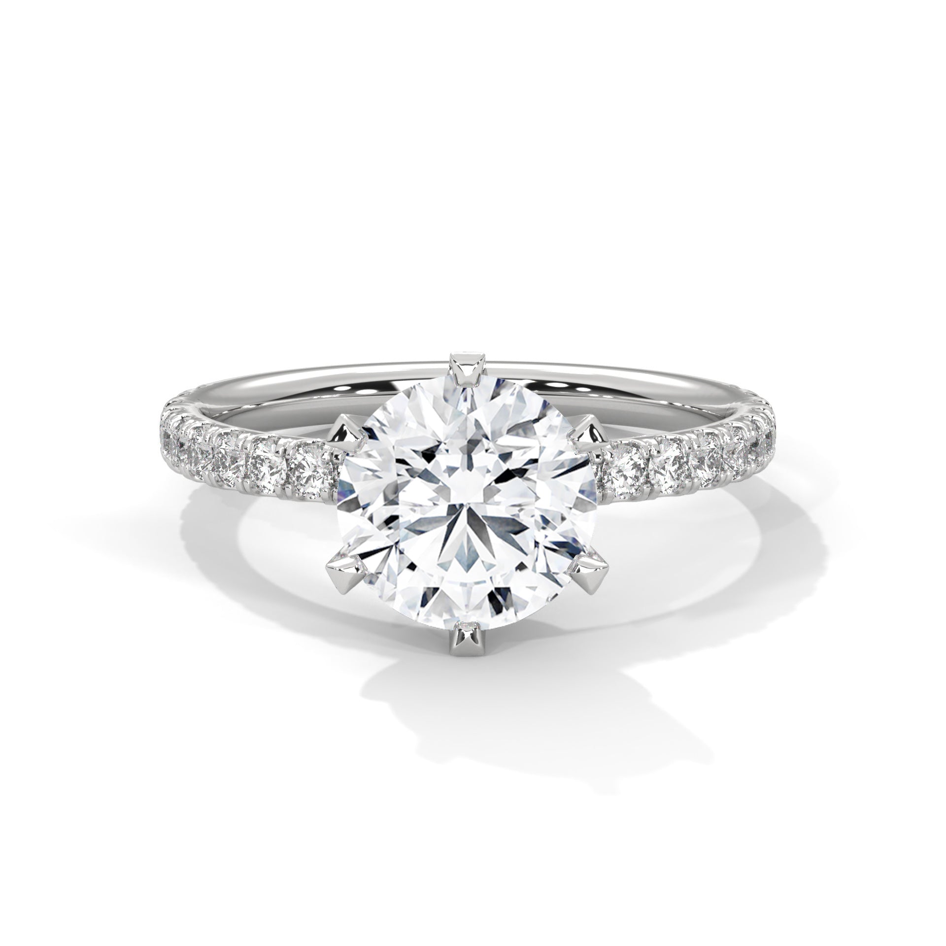 Reign Solitaire Ring