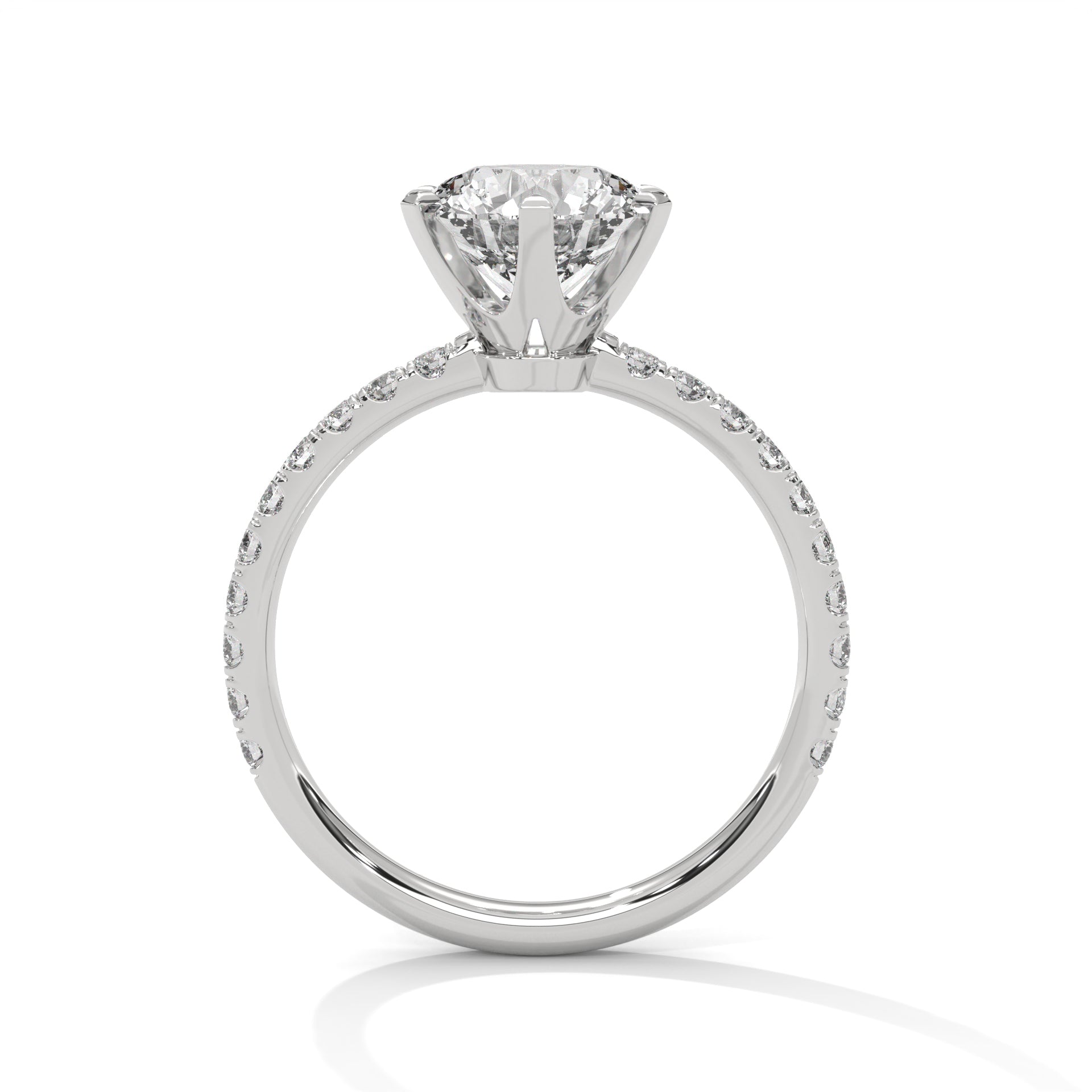 Reign Solitaire Ring
