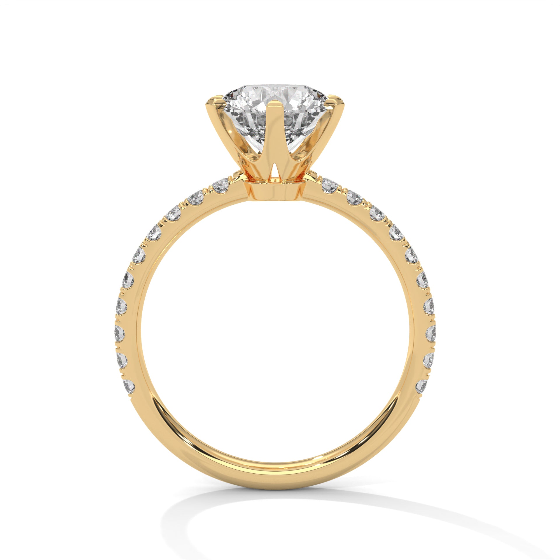 Reign Solitaire Ring