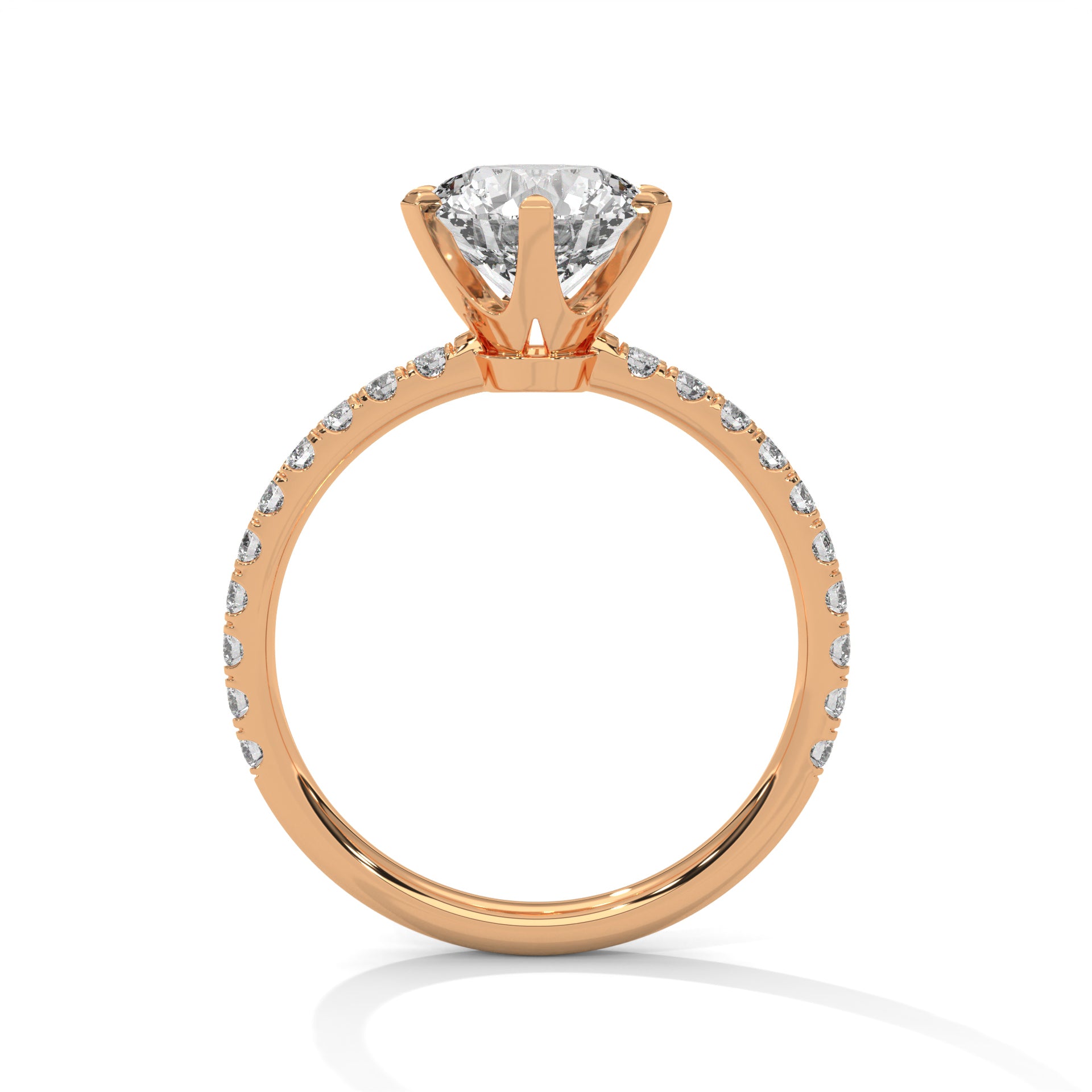 Reign Solitaire Ring