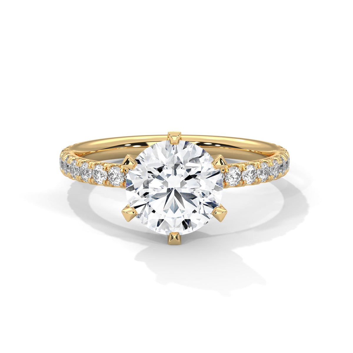 Reign Solitaire Ring