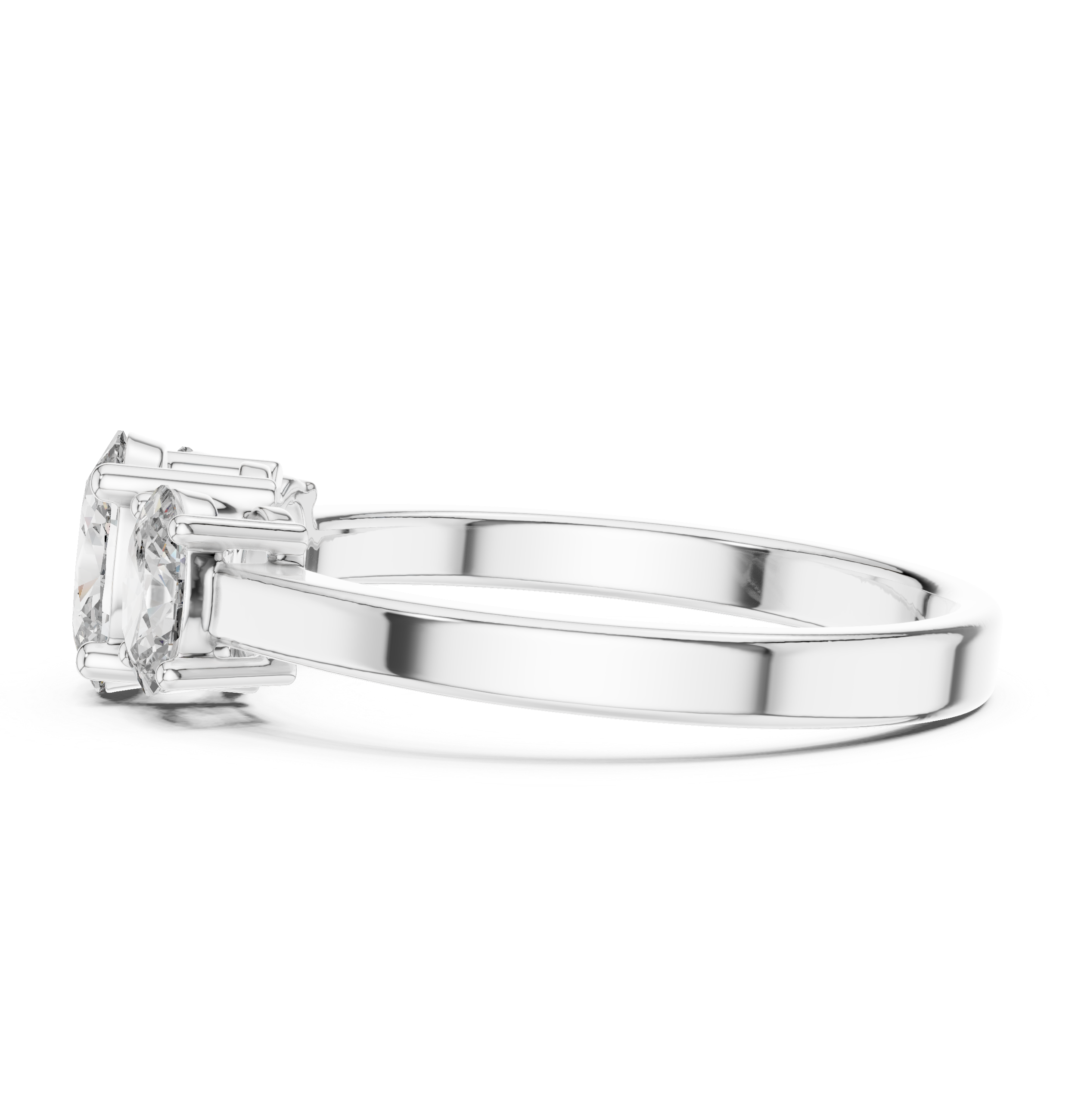 Astrid Three Stone Ring