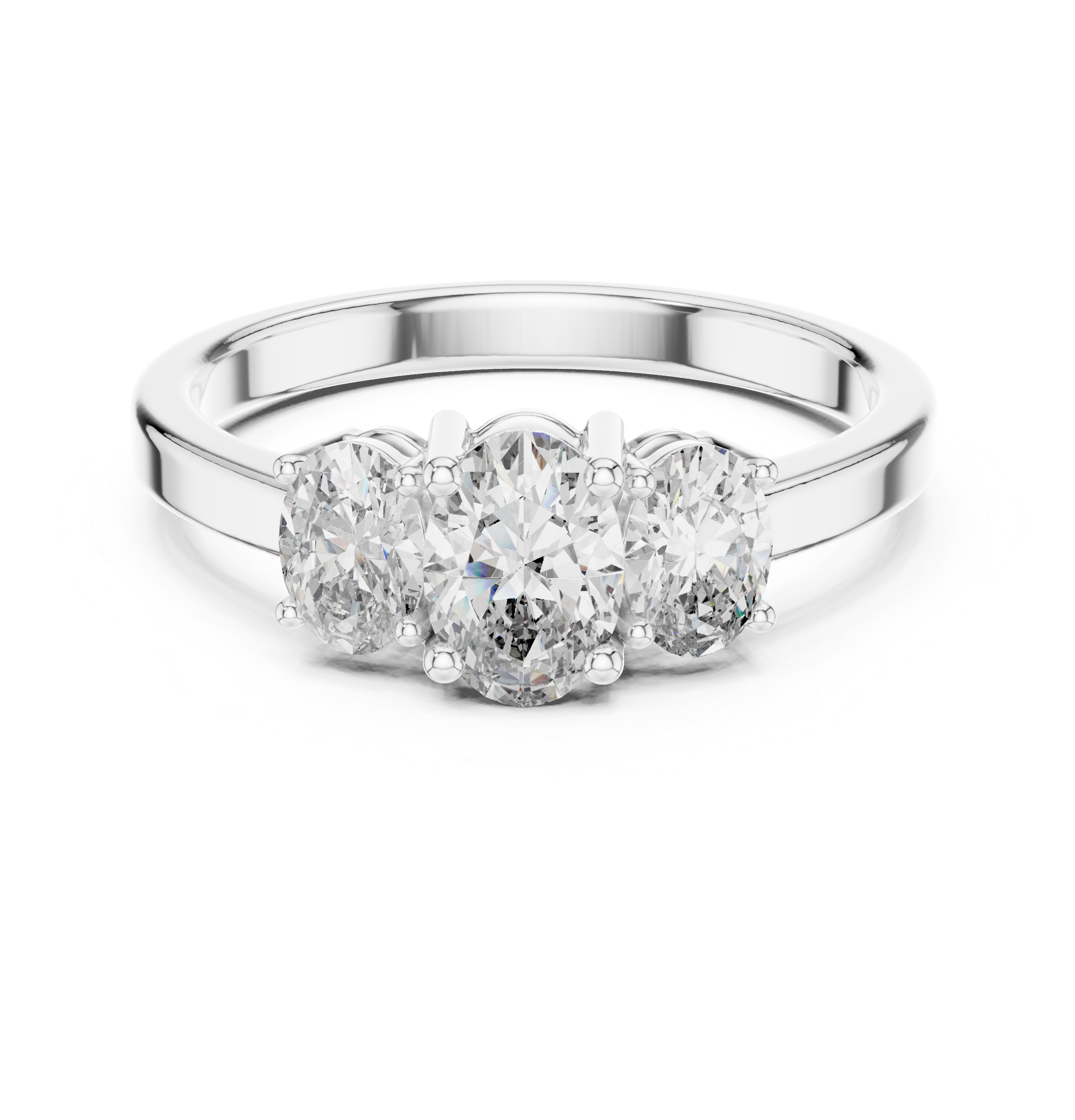 Astrid Three Stone Ring