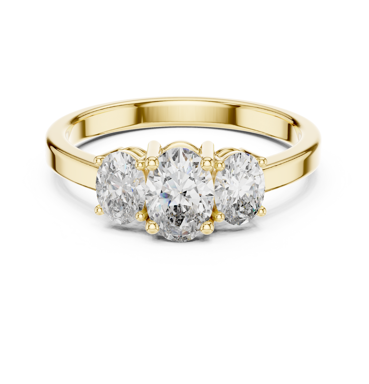 Astrid Three Stone Ring
