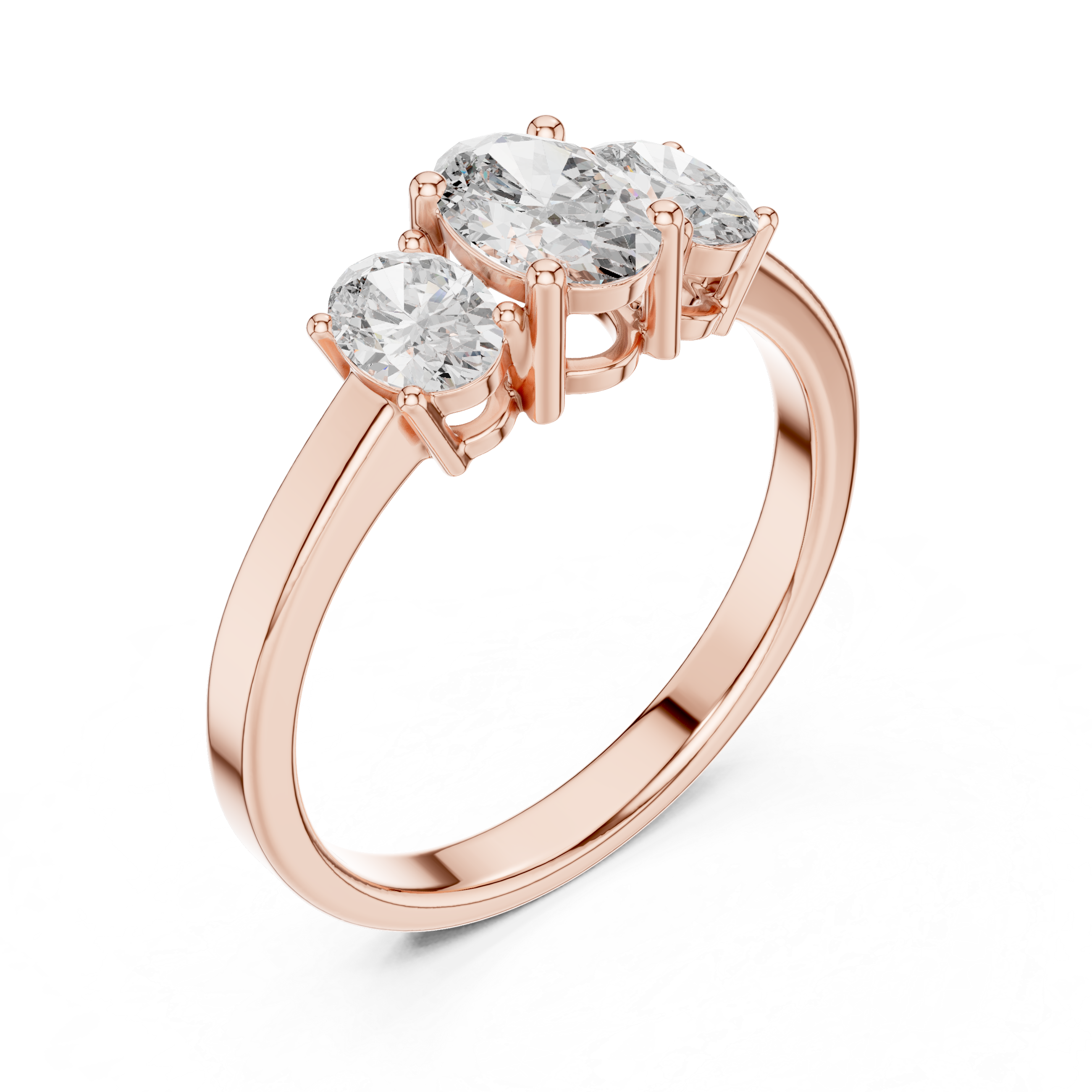 Astrid Three Stone Ring