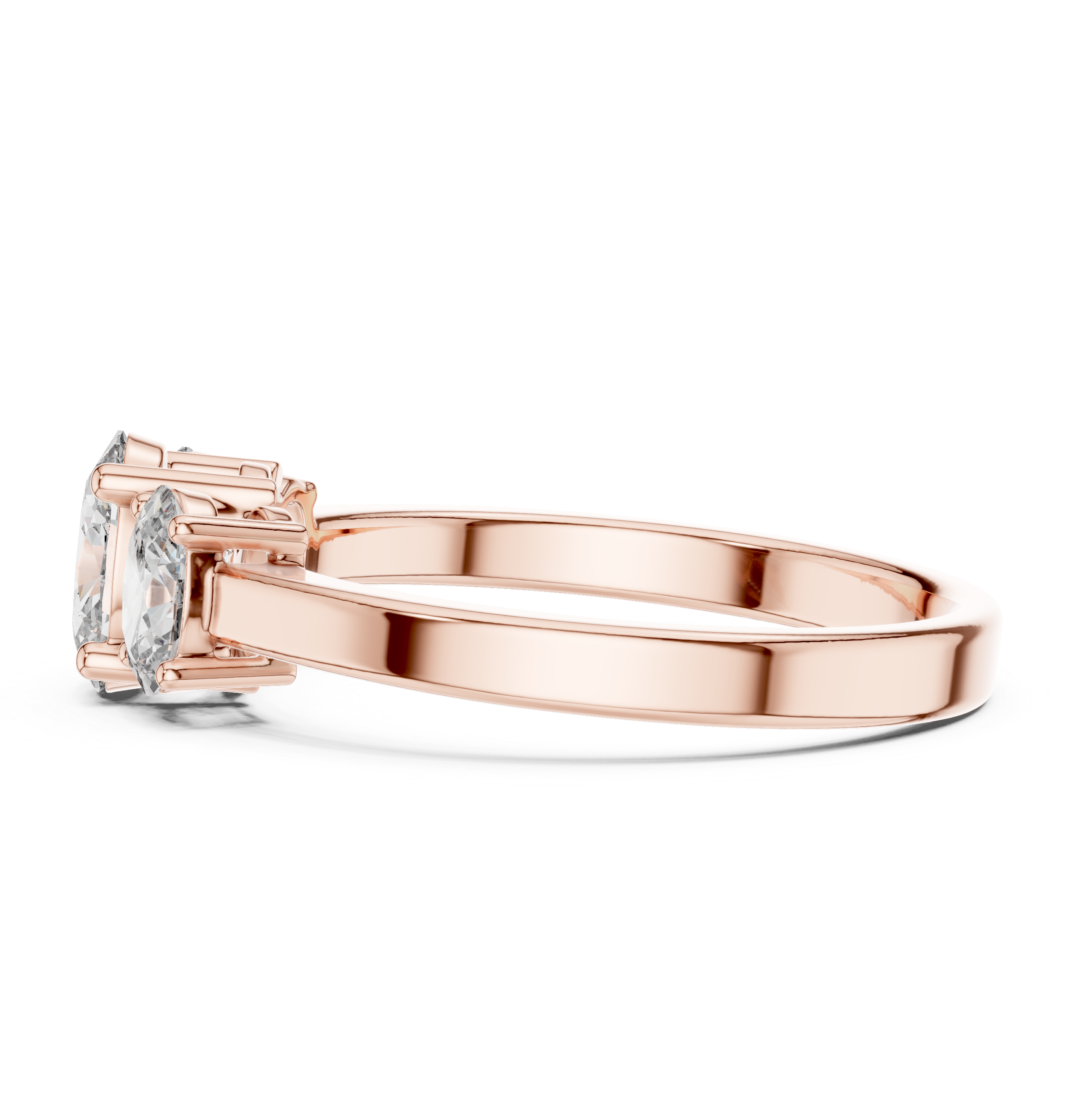 Astrid Three Stone Ring