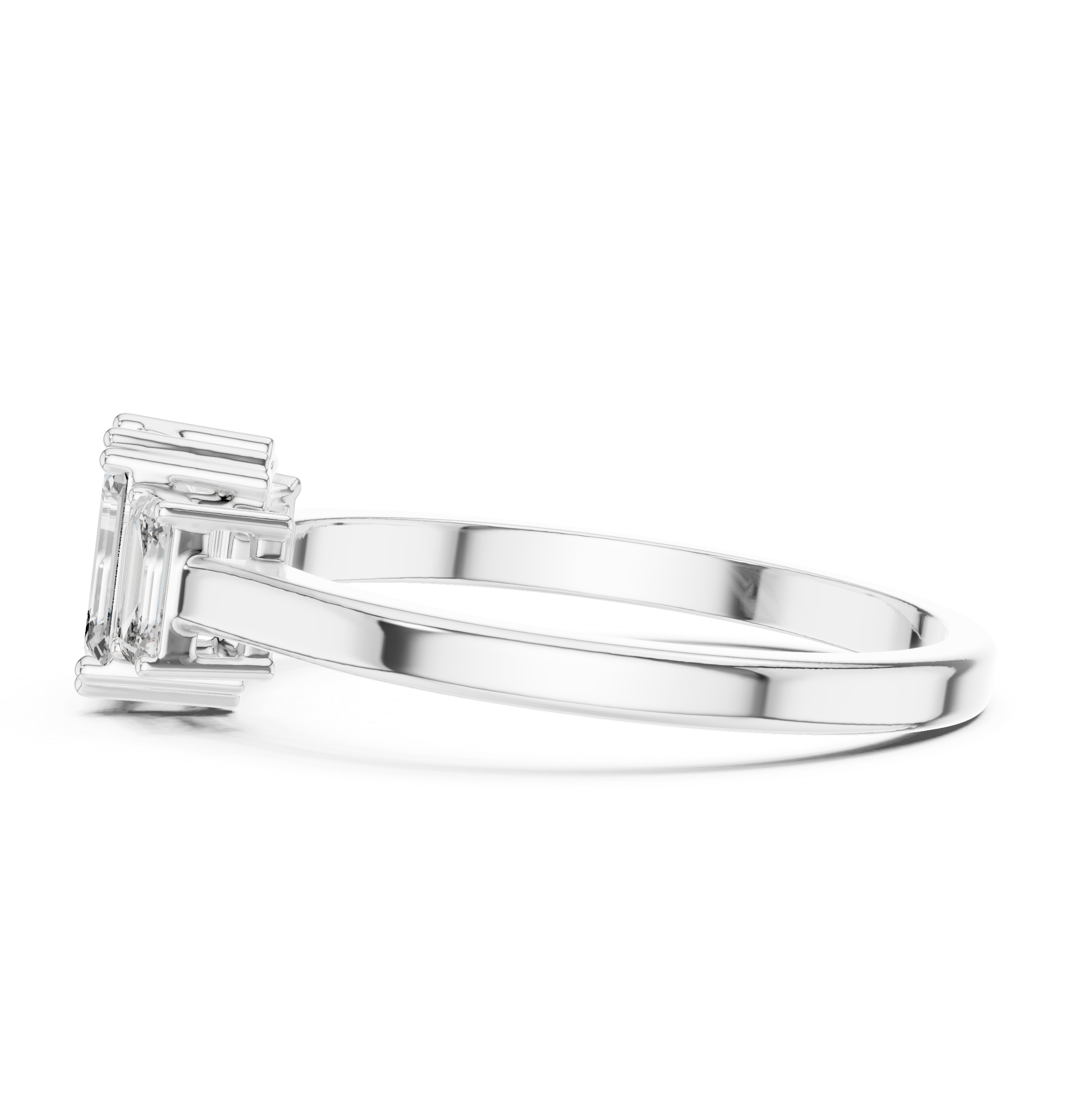 Kyleigh Three Stone Ring
