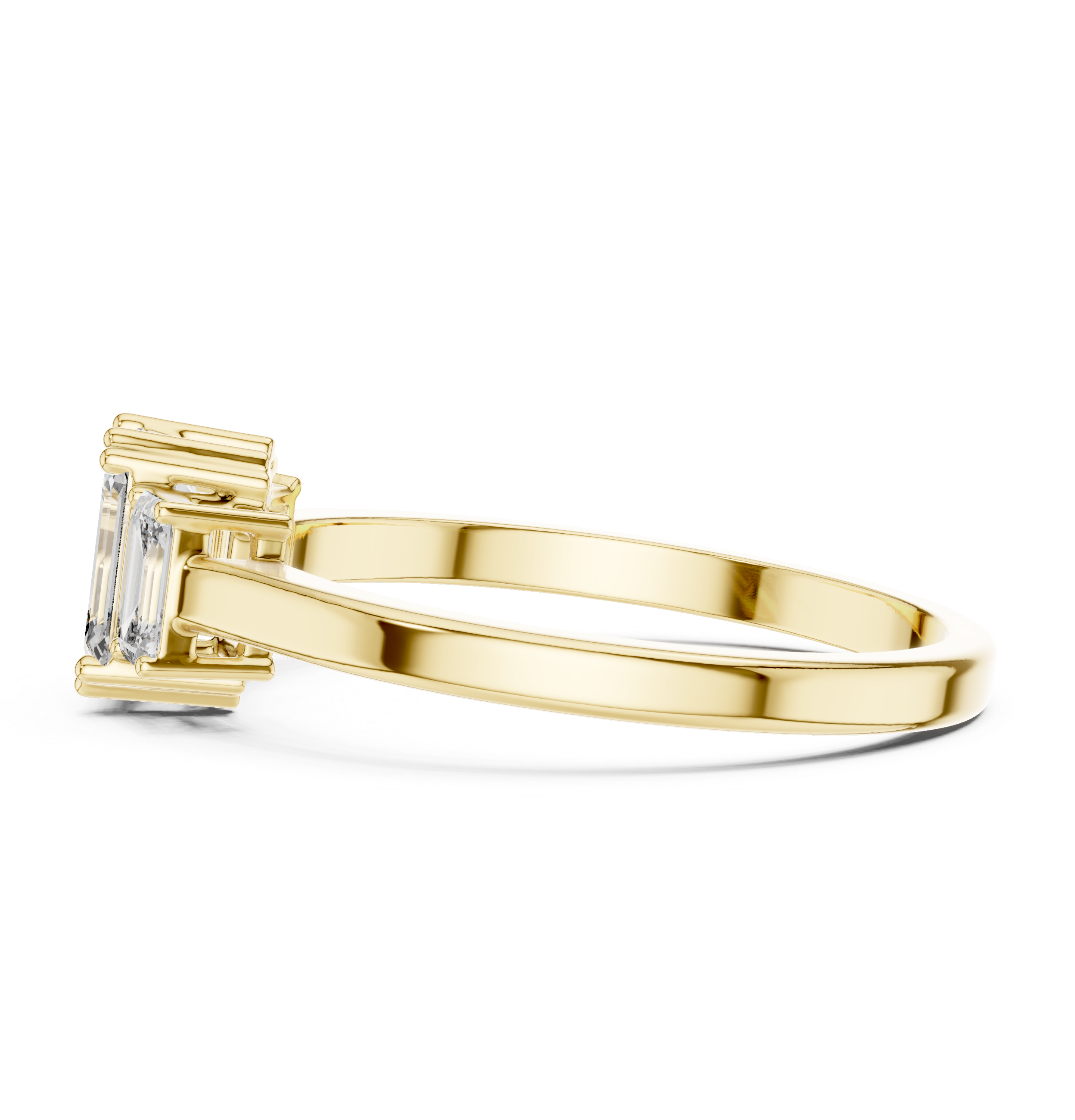 Kyleigh Three Stone Ring