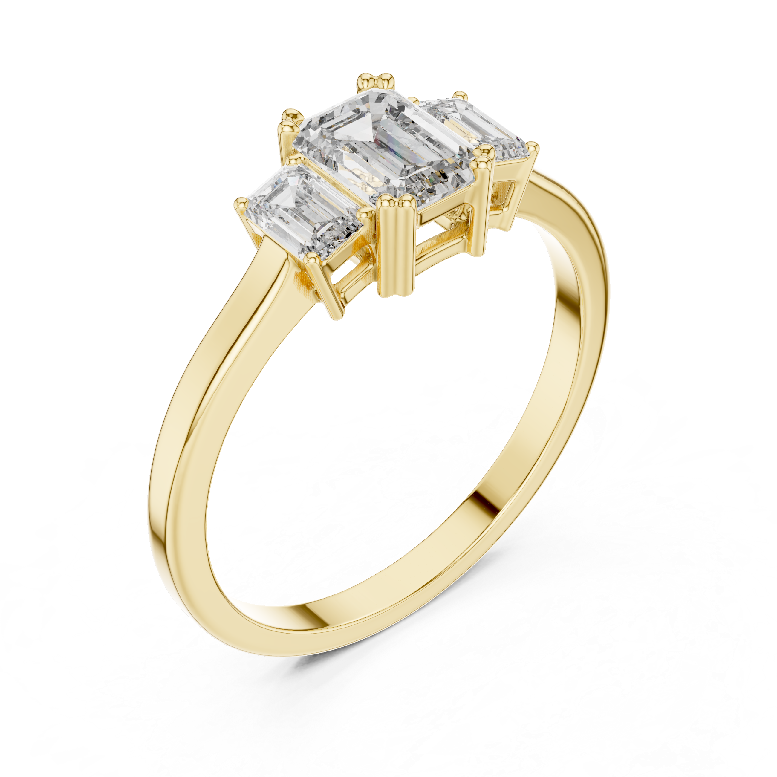 Kyleigh Three Stone Ring