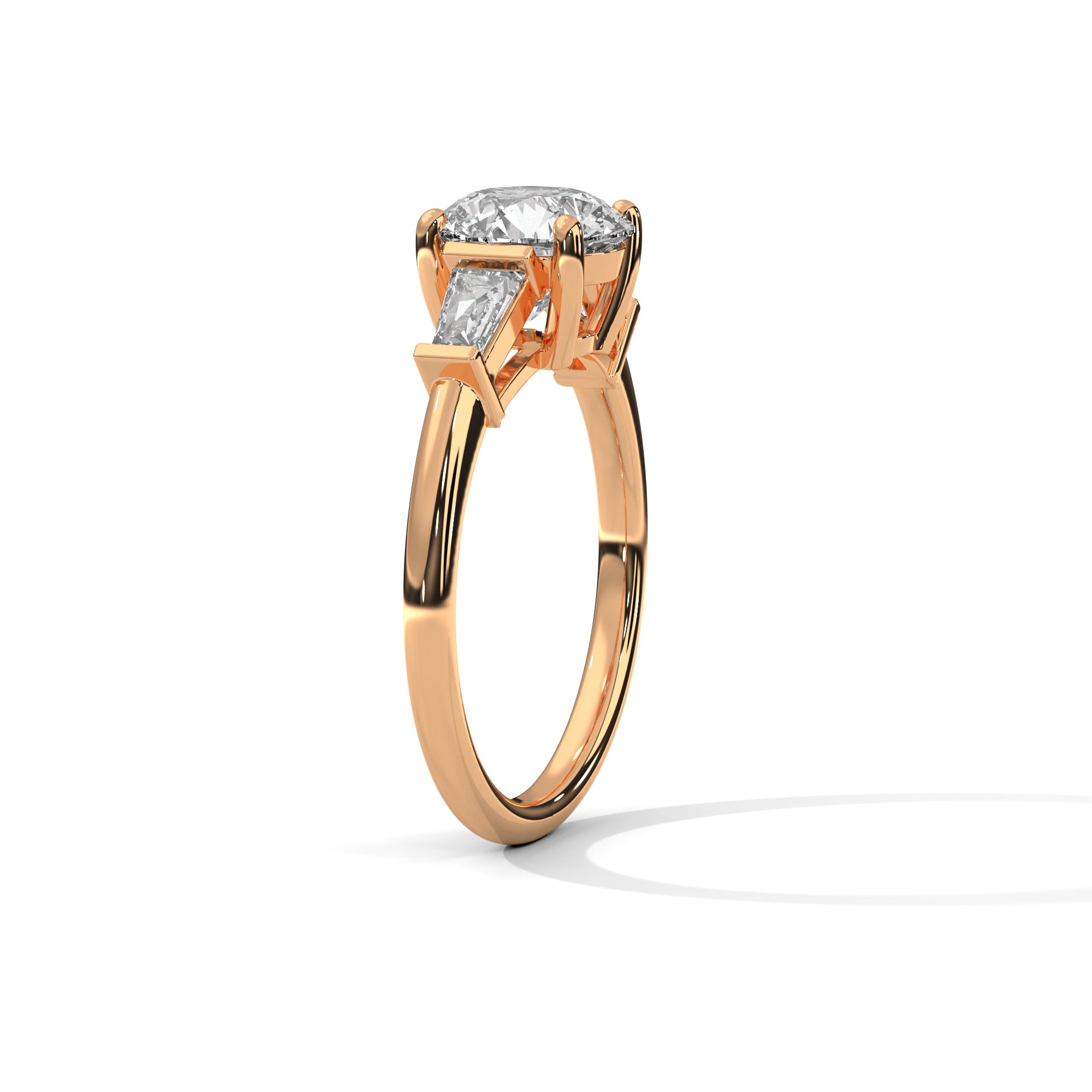 Romina Three Stone Ring