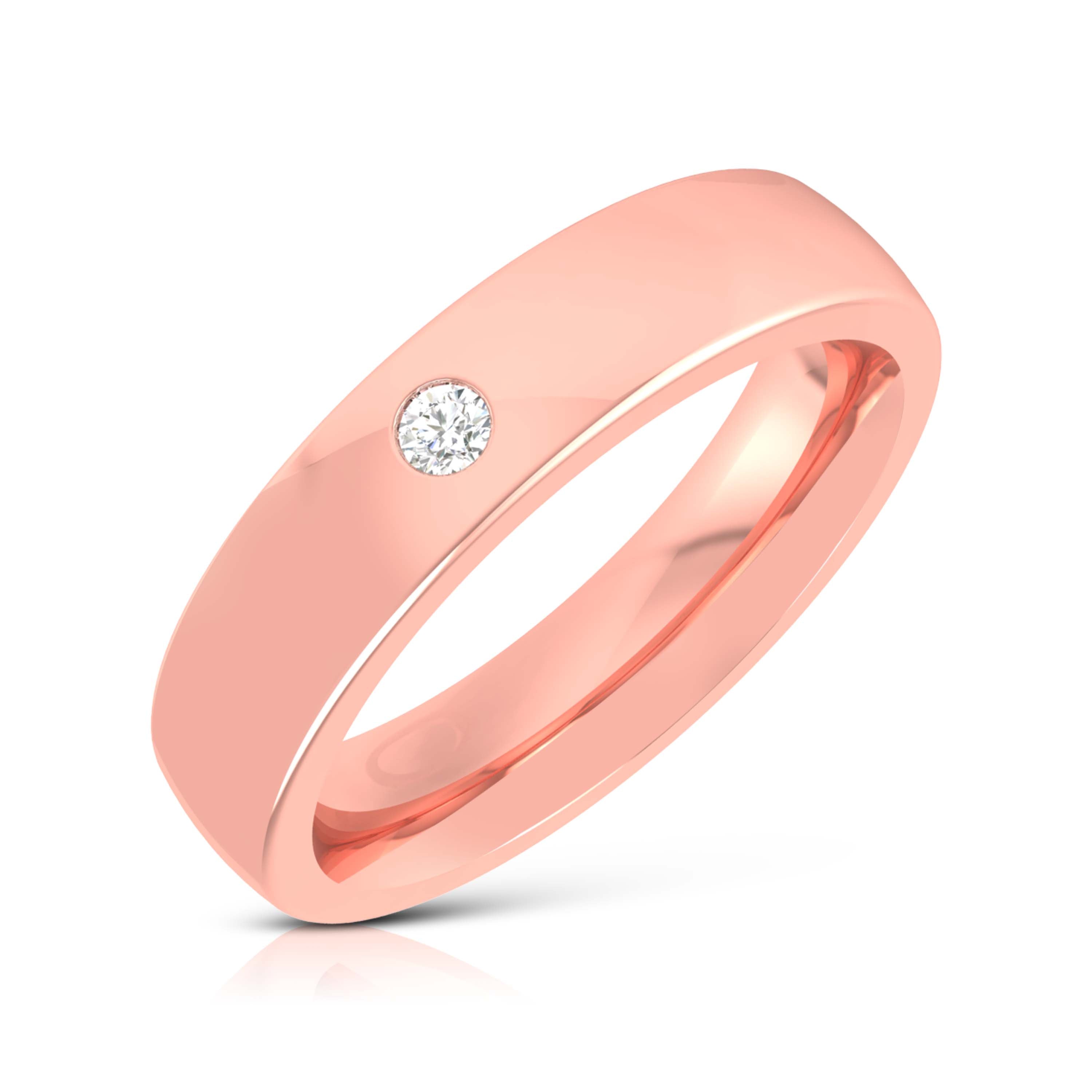 Fabian Solitaire Mens Ring