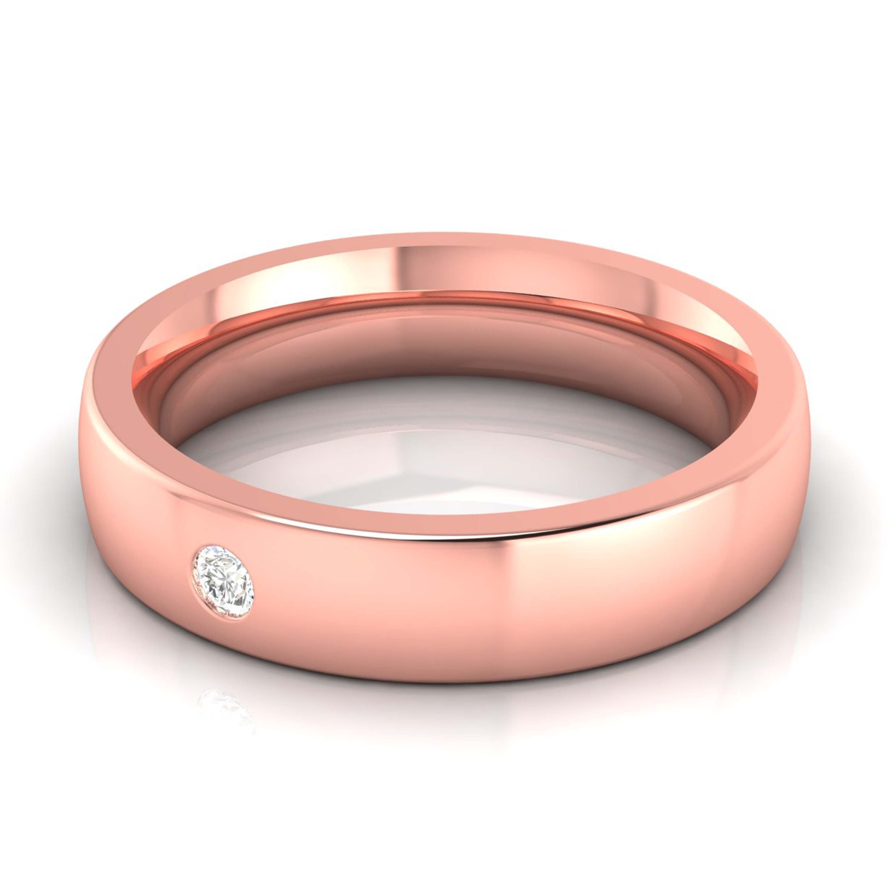 Fabian Solitaire Mens Ring