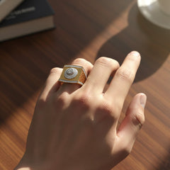 Henry  Solitaire Mens Ring