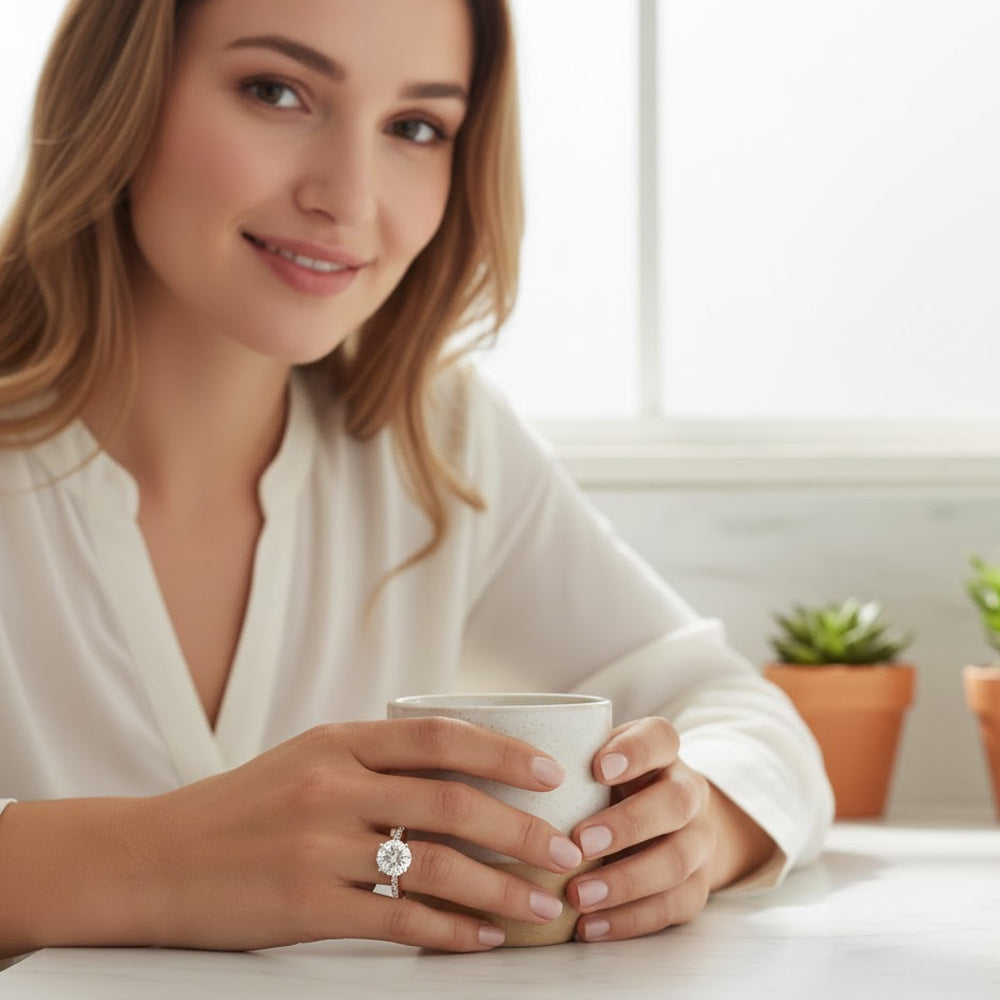 Lucille Solitaire Ring