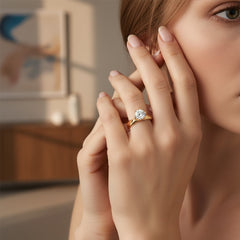 Lyric Solitaire Ring