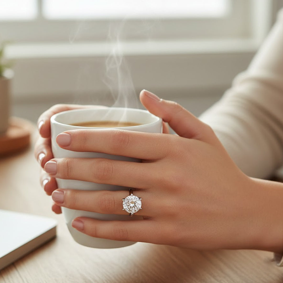 Megan Solitaire Ring