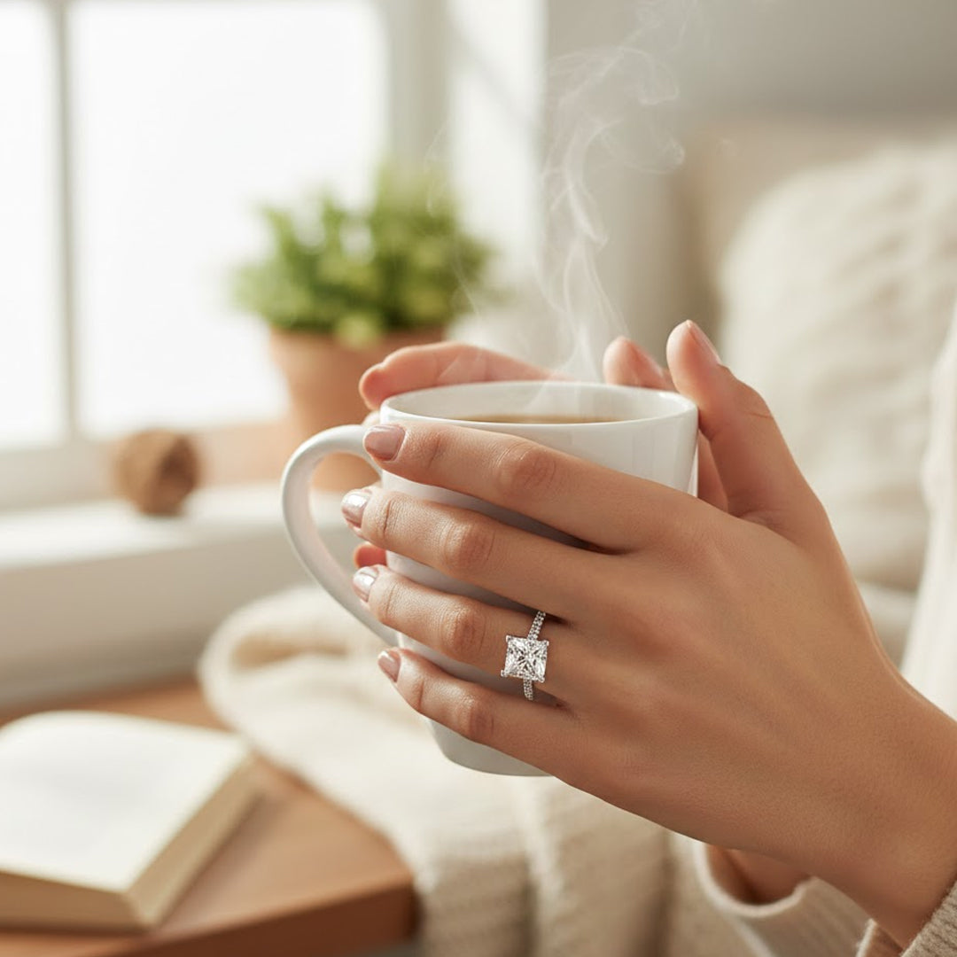 Michaela Solitaire Ring