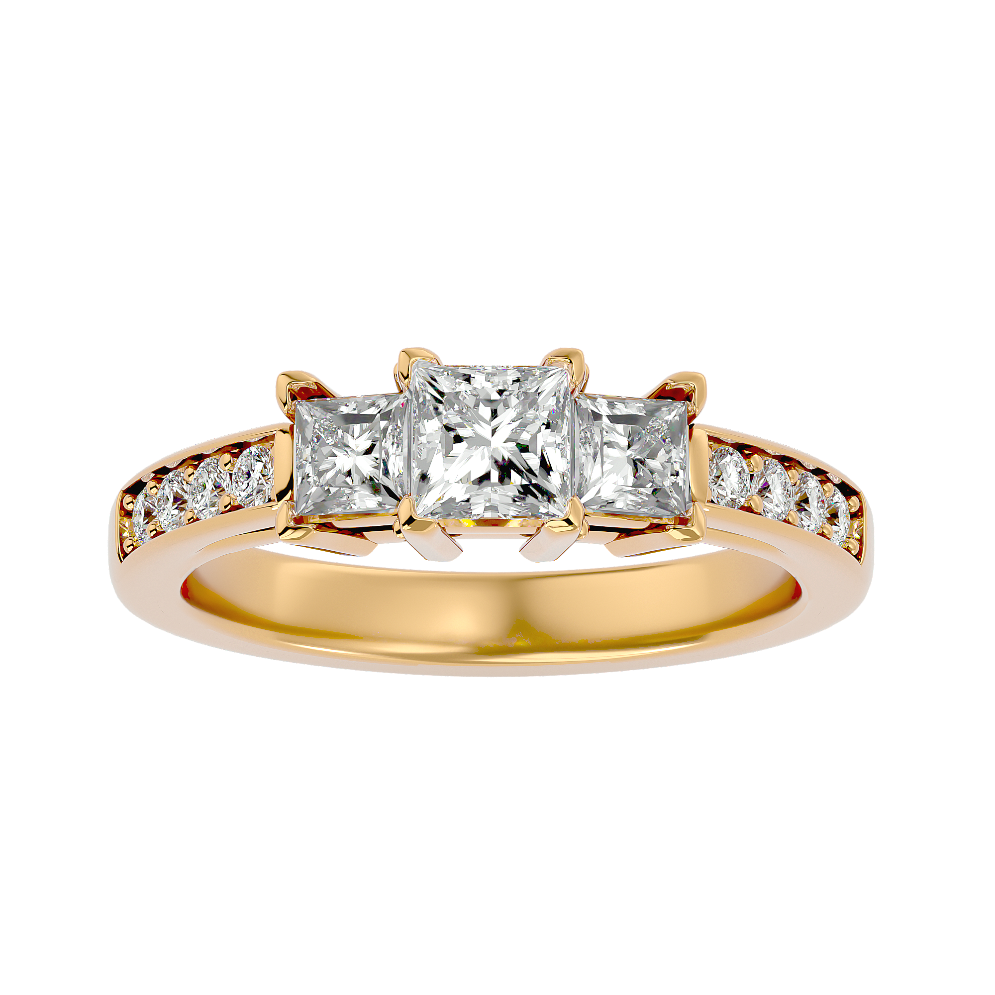 Addyson Three Stone Ring