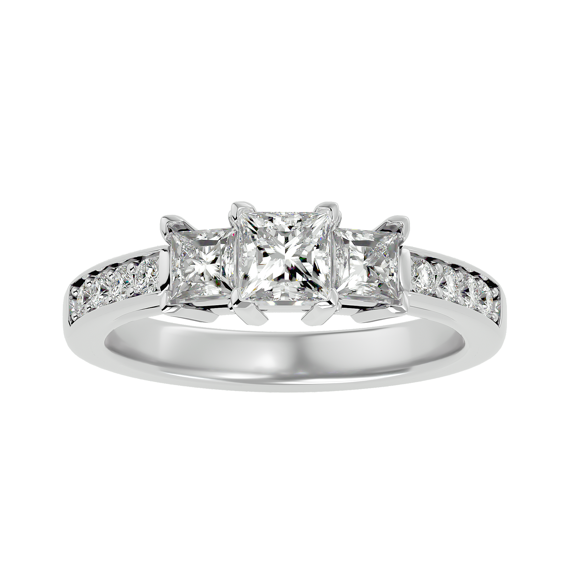 Addyson Three Stone Ring