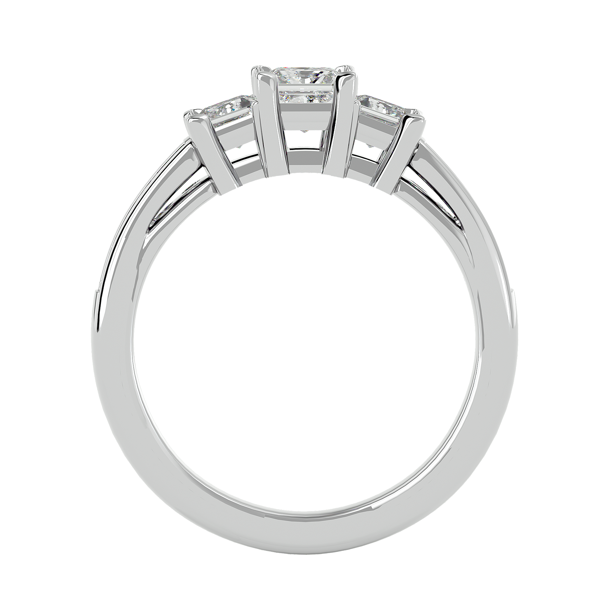 Addyson Three Stone Ring