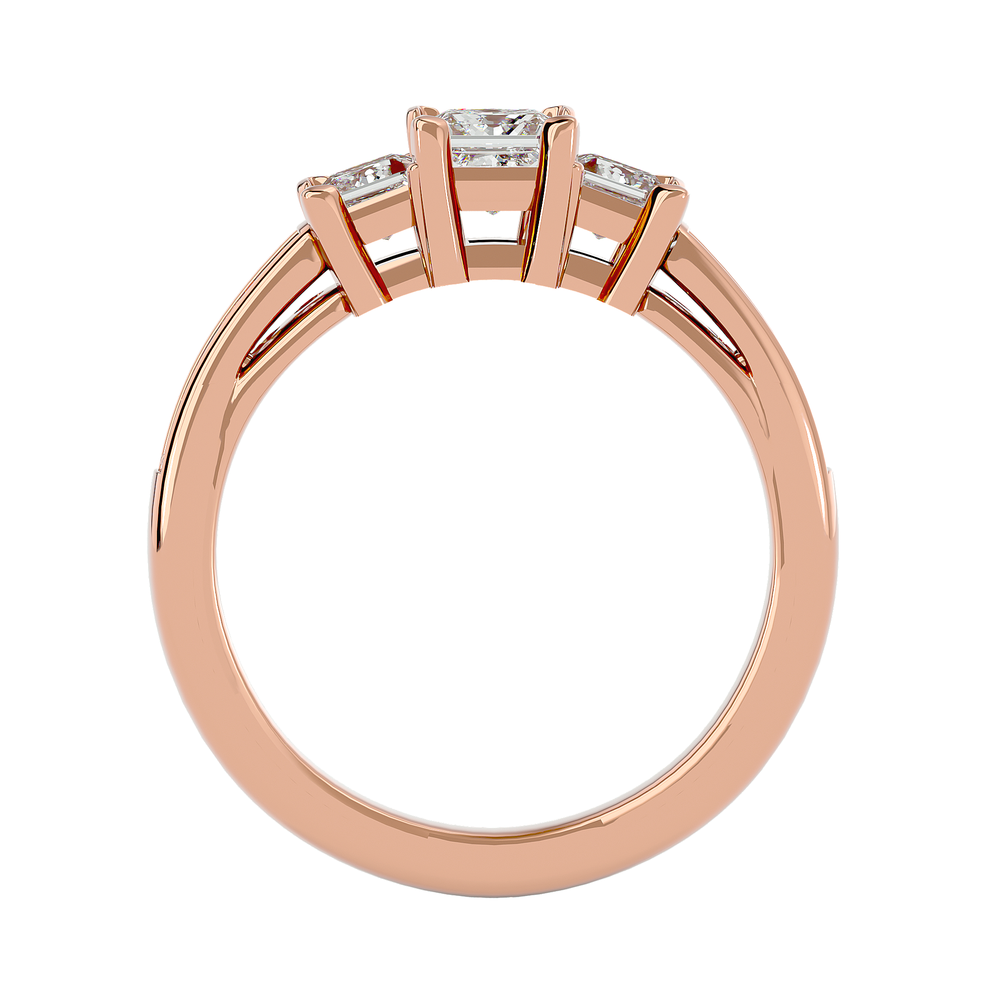 Addyson Three Stone Ring