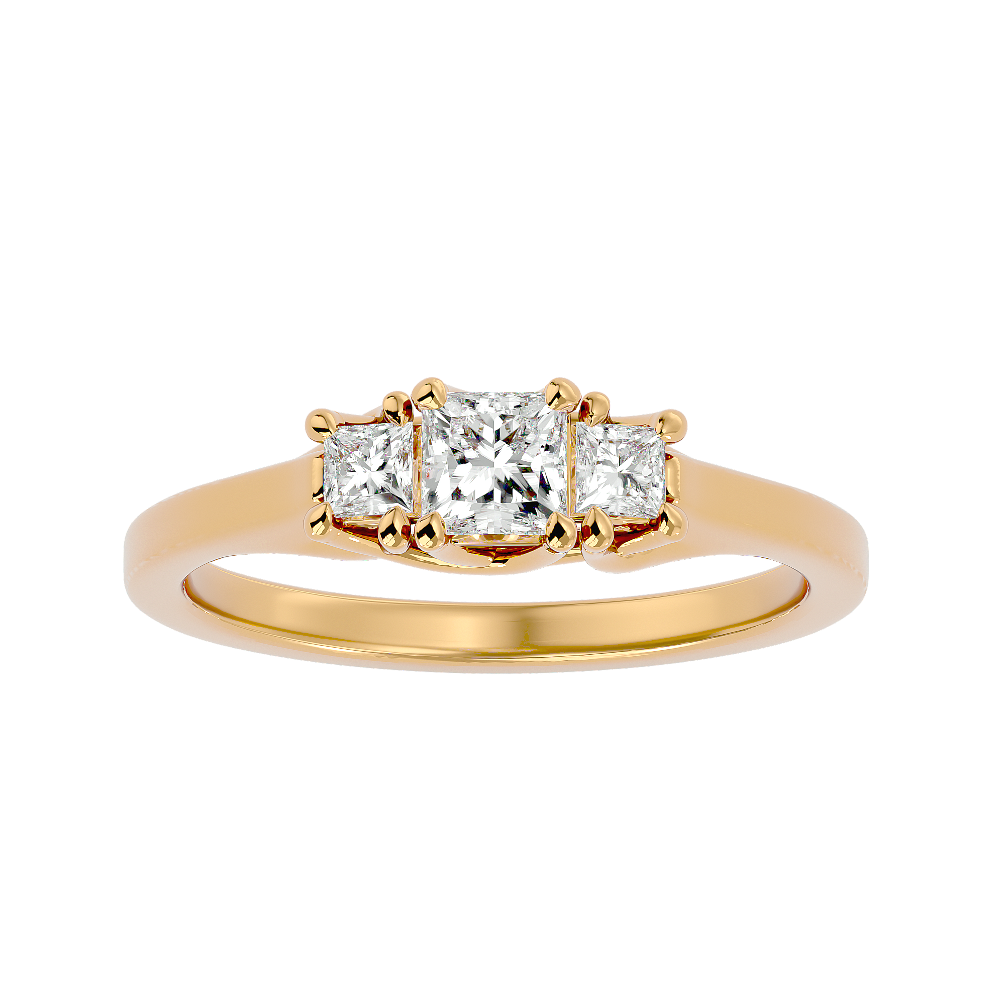 Roselyn Three Stone Ring