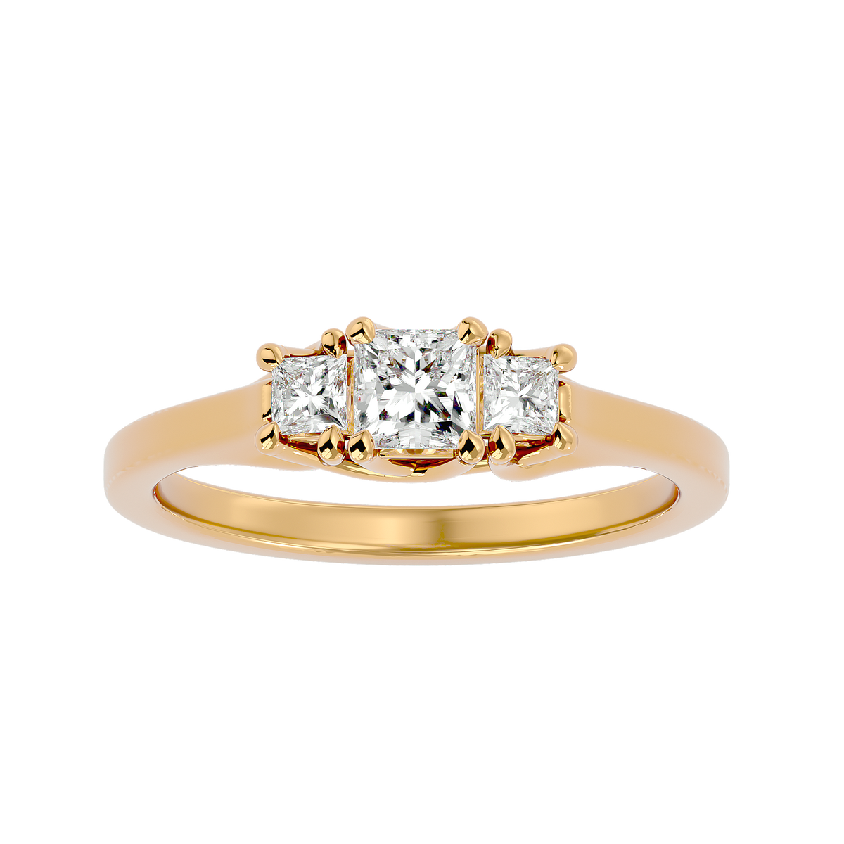 Roselyn Three Stone Ring
