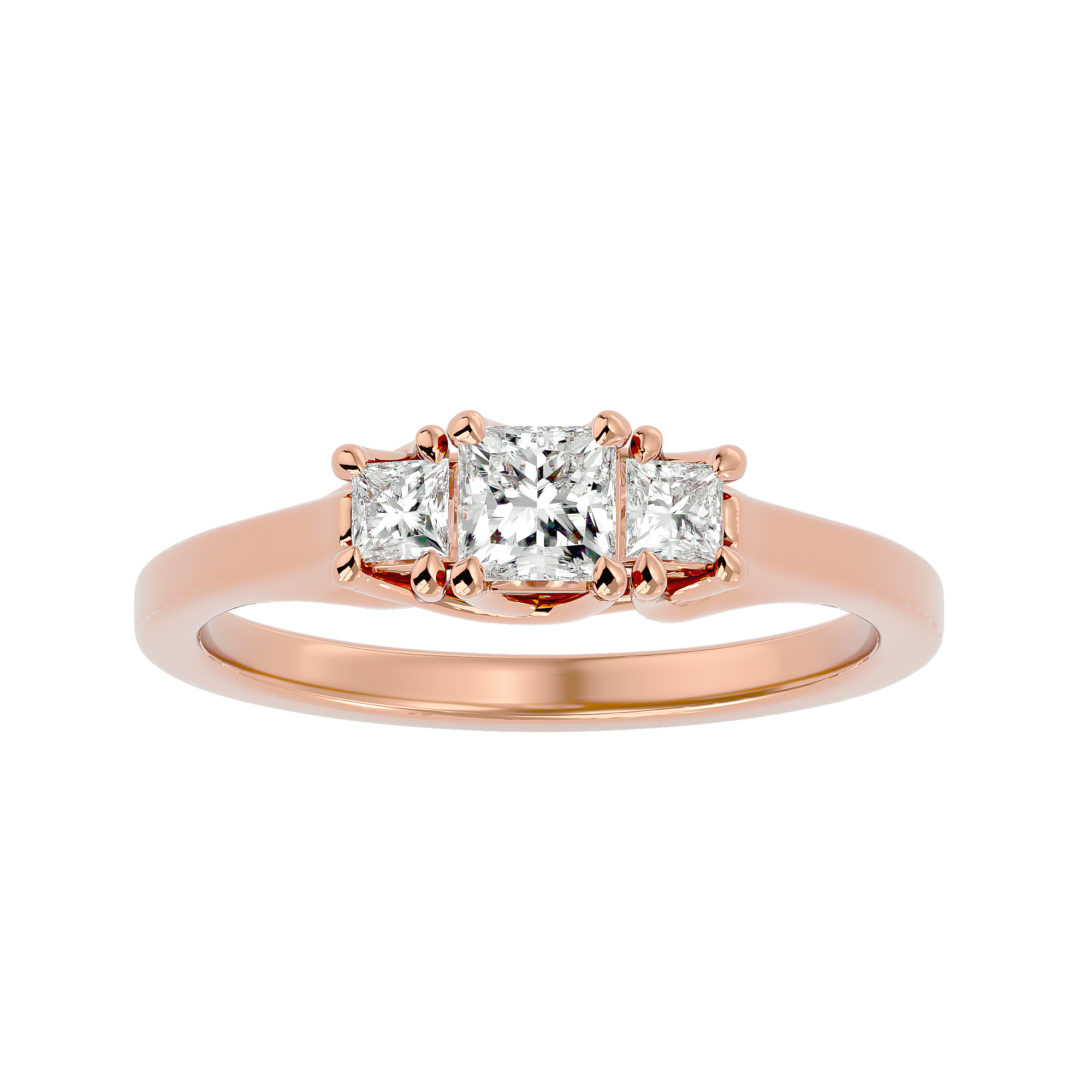 Roselyn Three Stone Ring