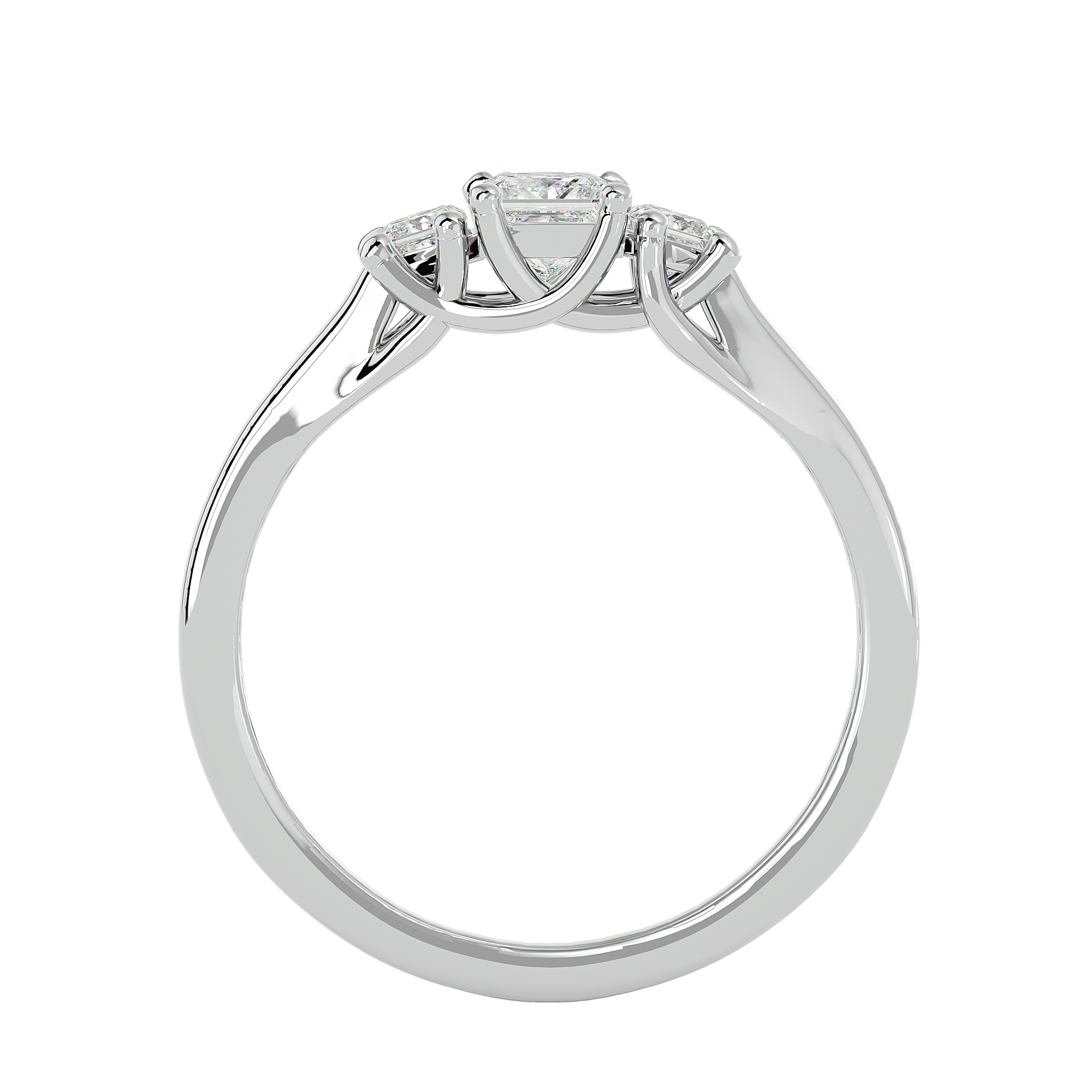 Roselyn Three Stone Ring