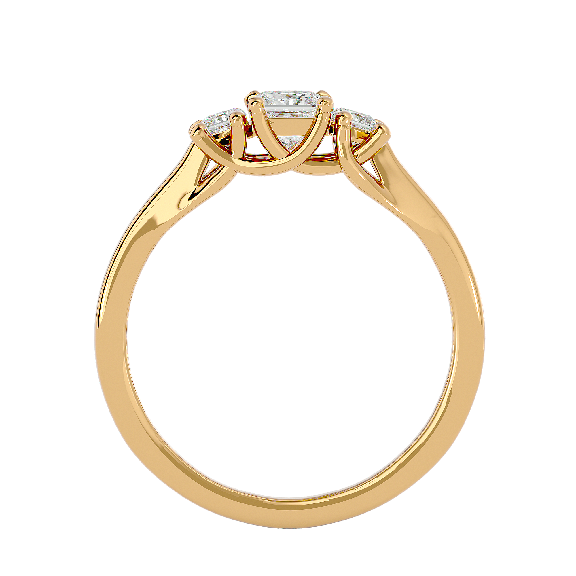Roselyn Three Stone Ring