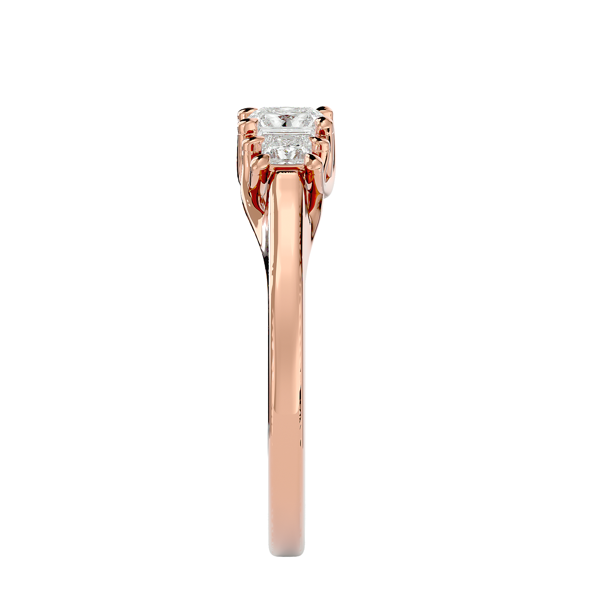 Roselyn Three Stone Ring