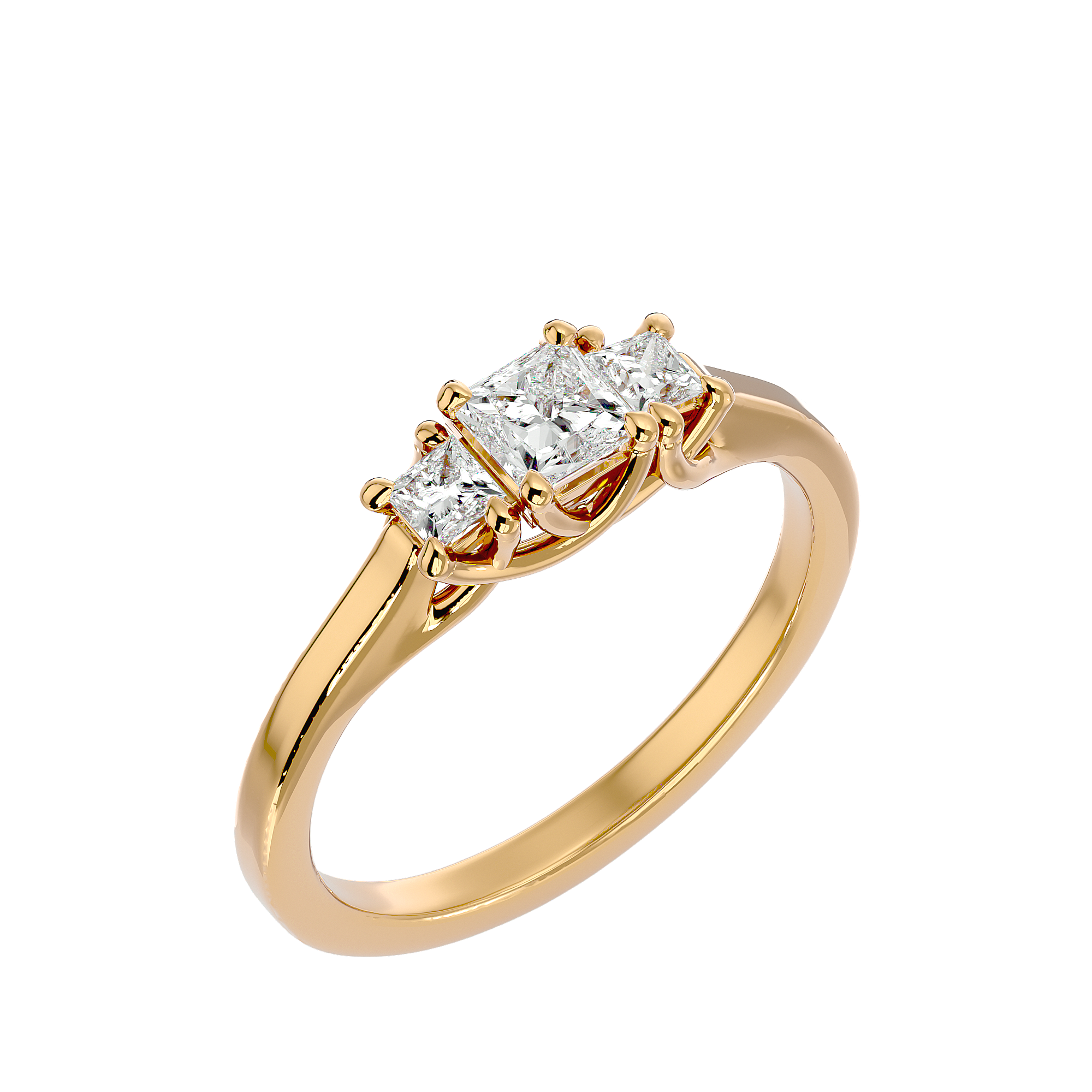Roselyn Three Stone Ring