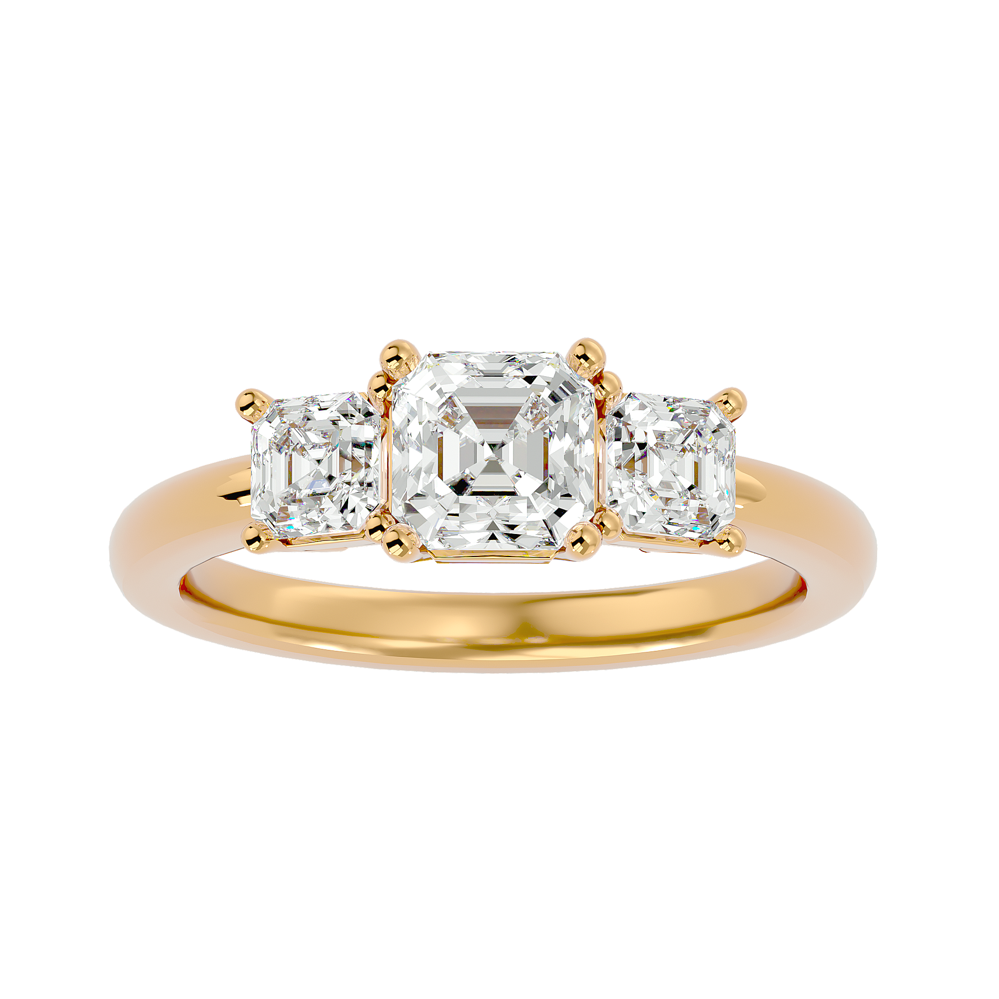 Lacey Three Stone Ring