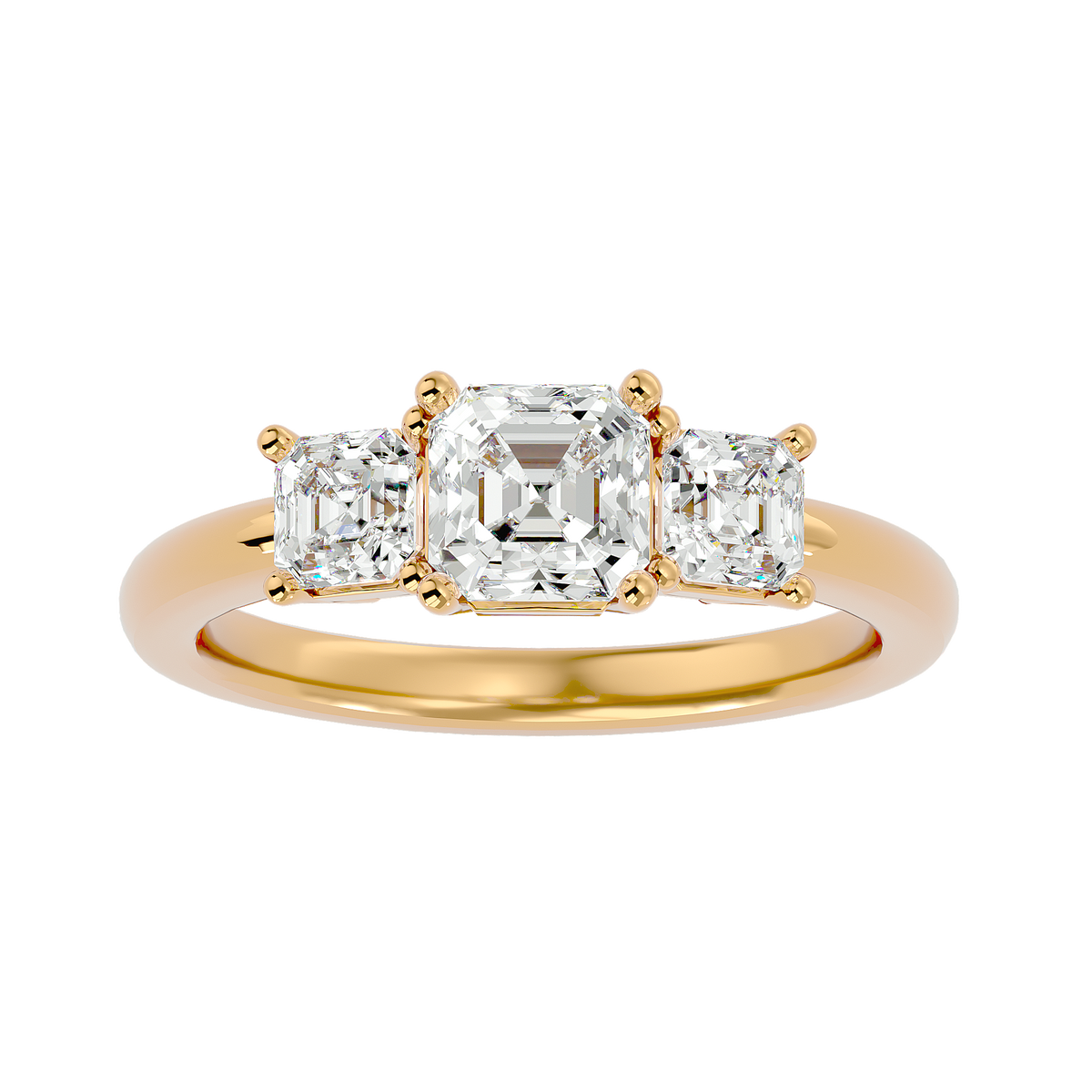 Lacey Three Stone Ring
