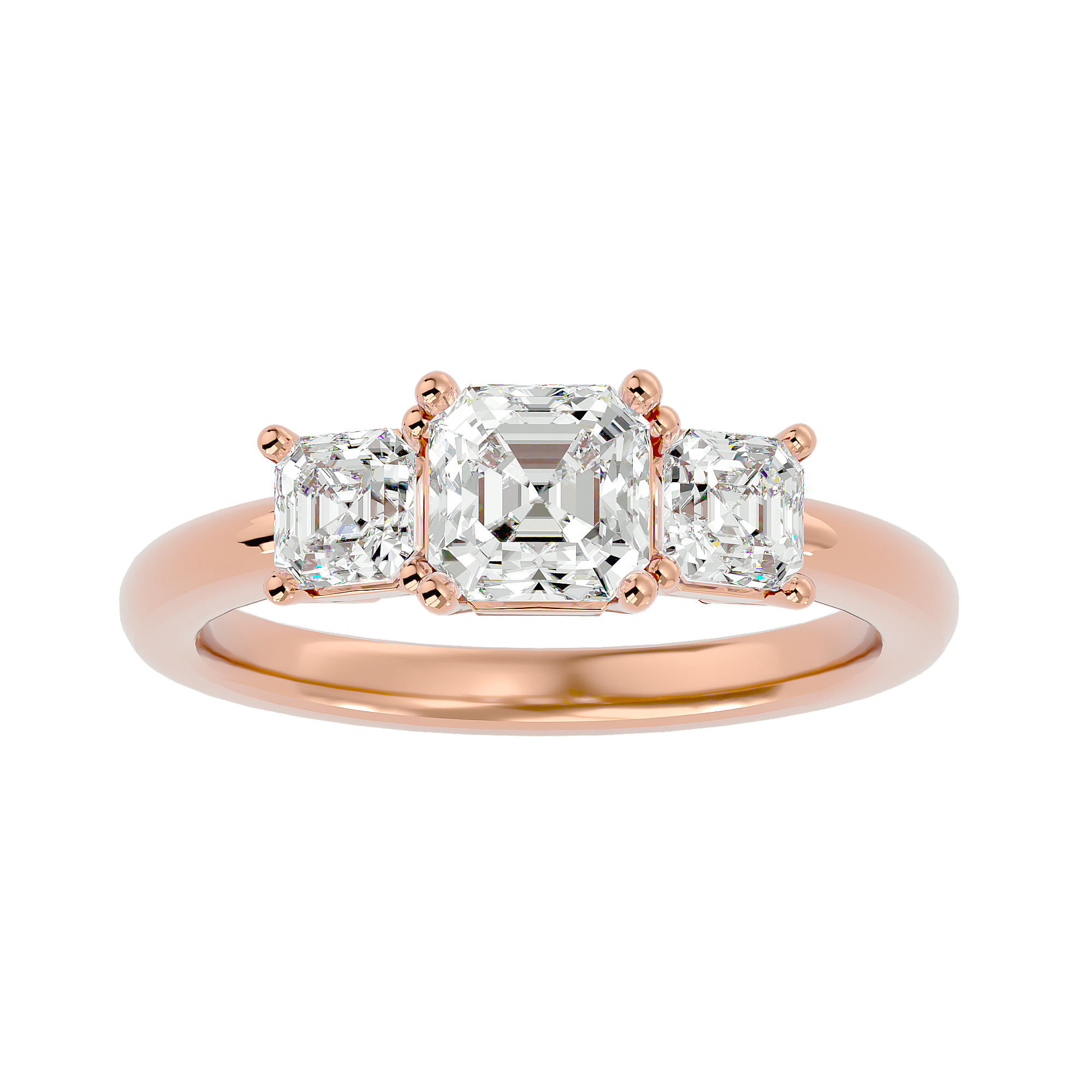 Lacey Three Stone Ring