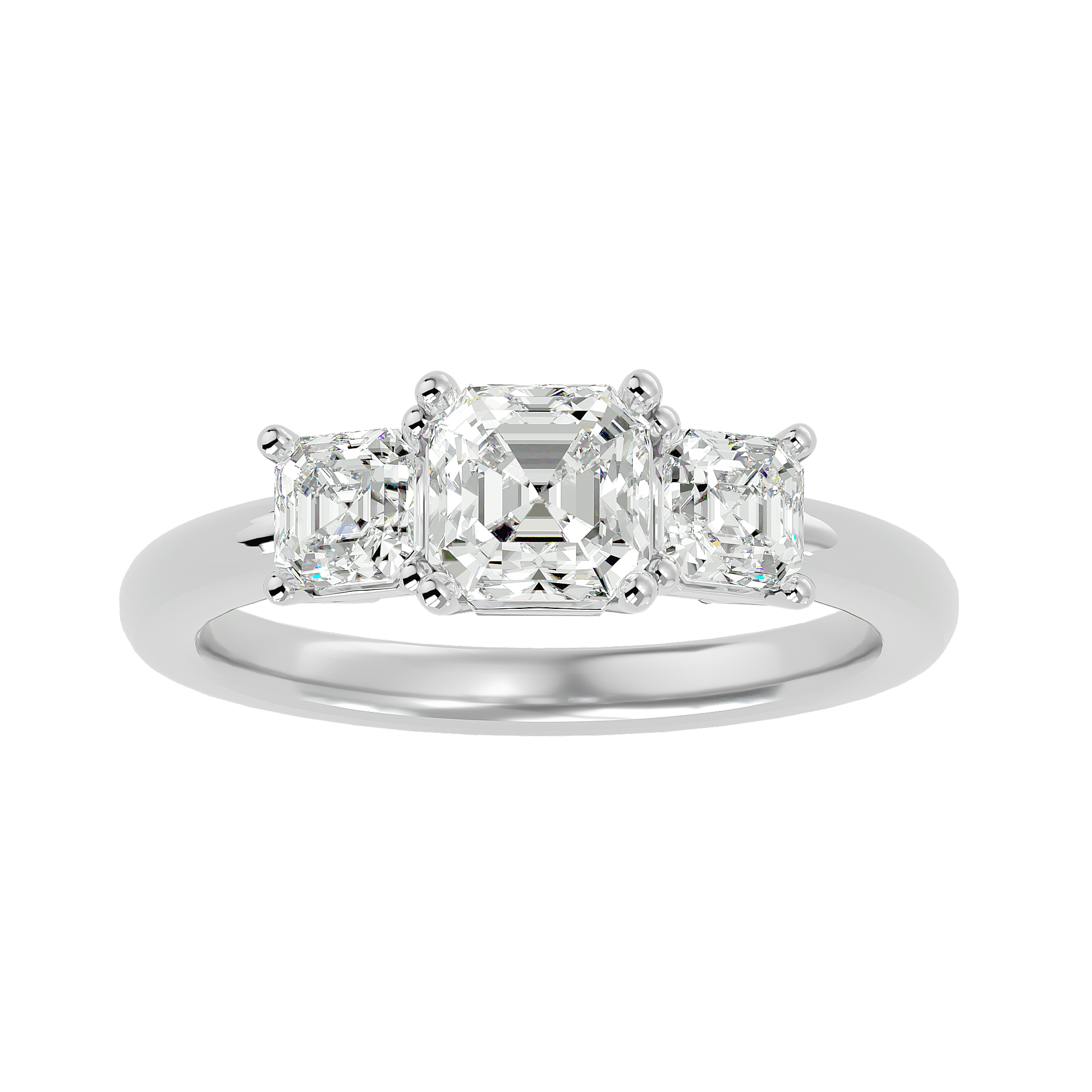Lacey Three Stone Ring