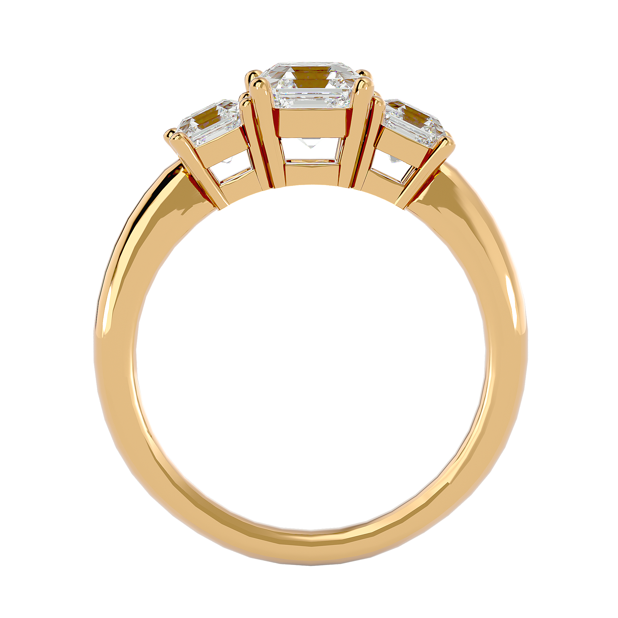 Lacey Three Stone Ring