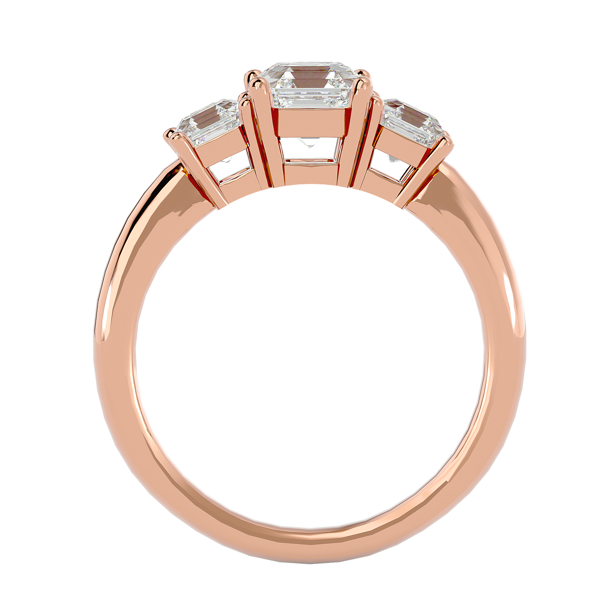 Lacey Three Stone Ring