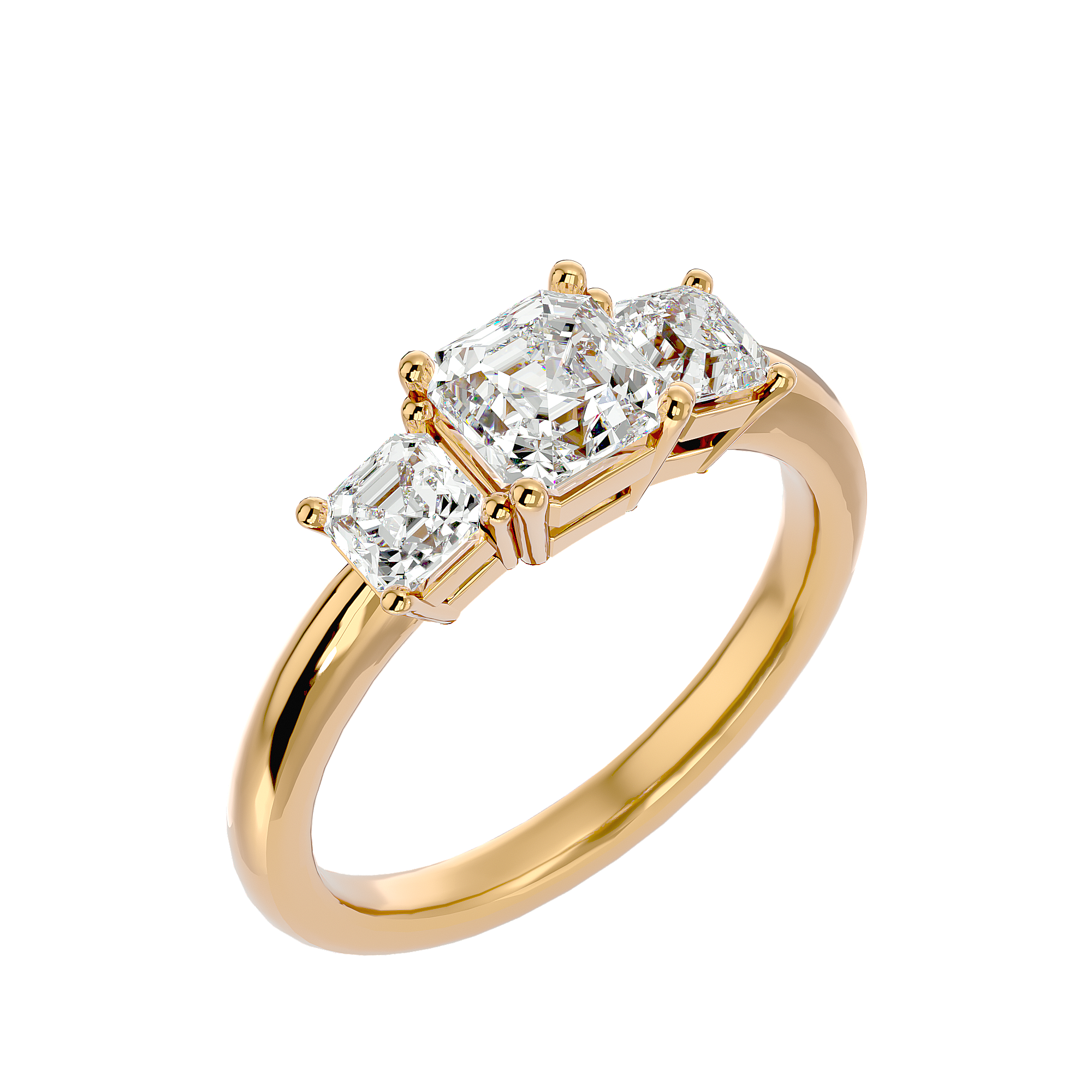 Lacey Three Stone Ring