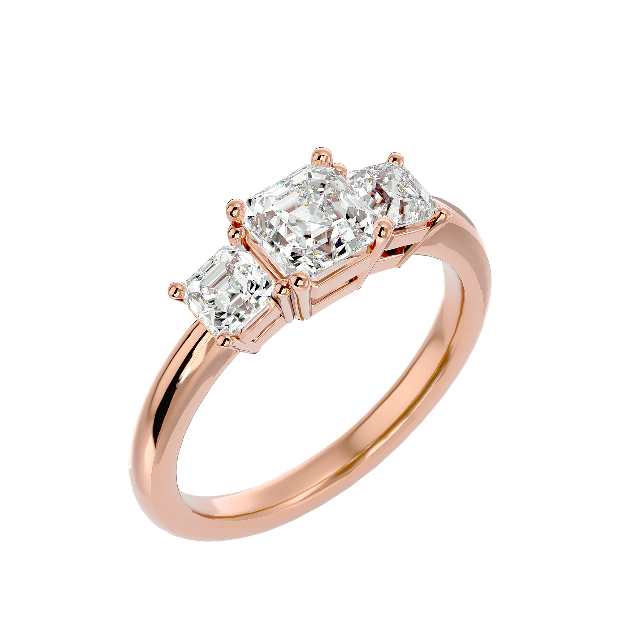 Lacey Three Stone Ring