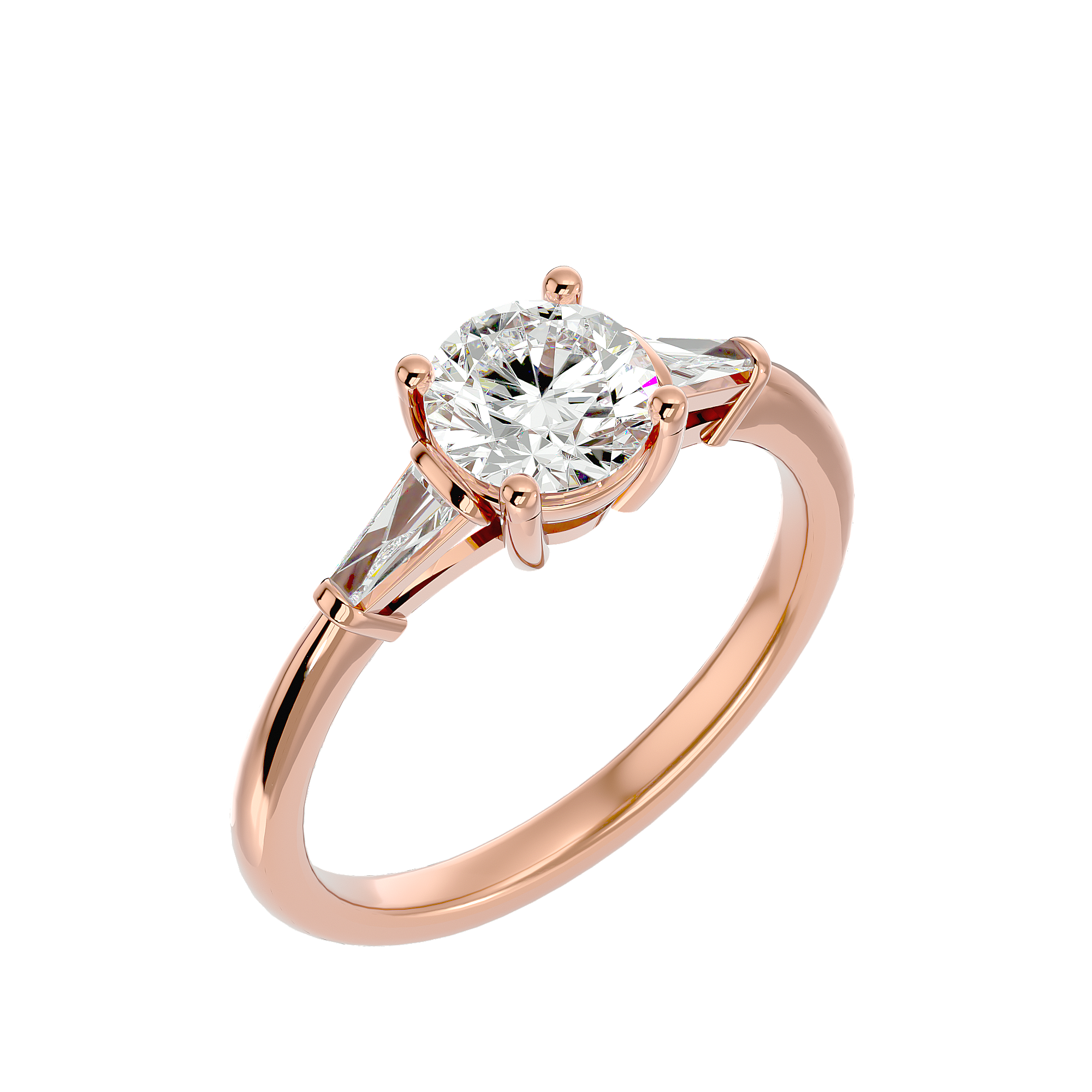 Reina Three Stone Ring