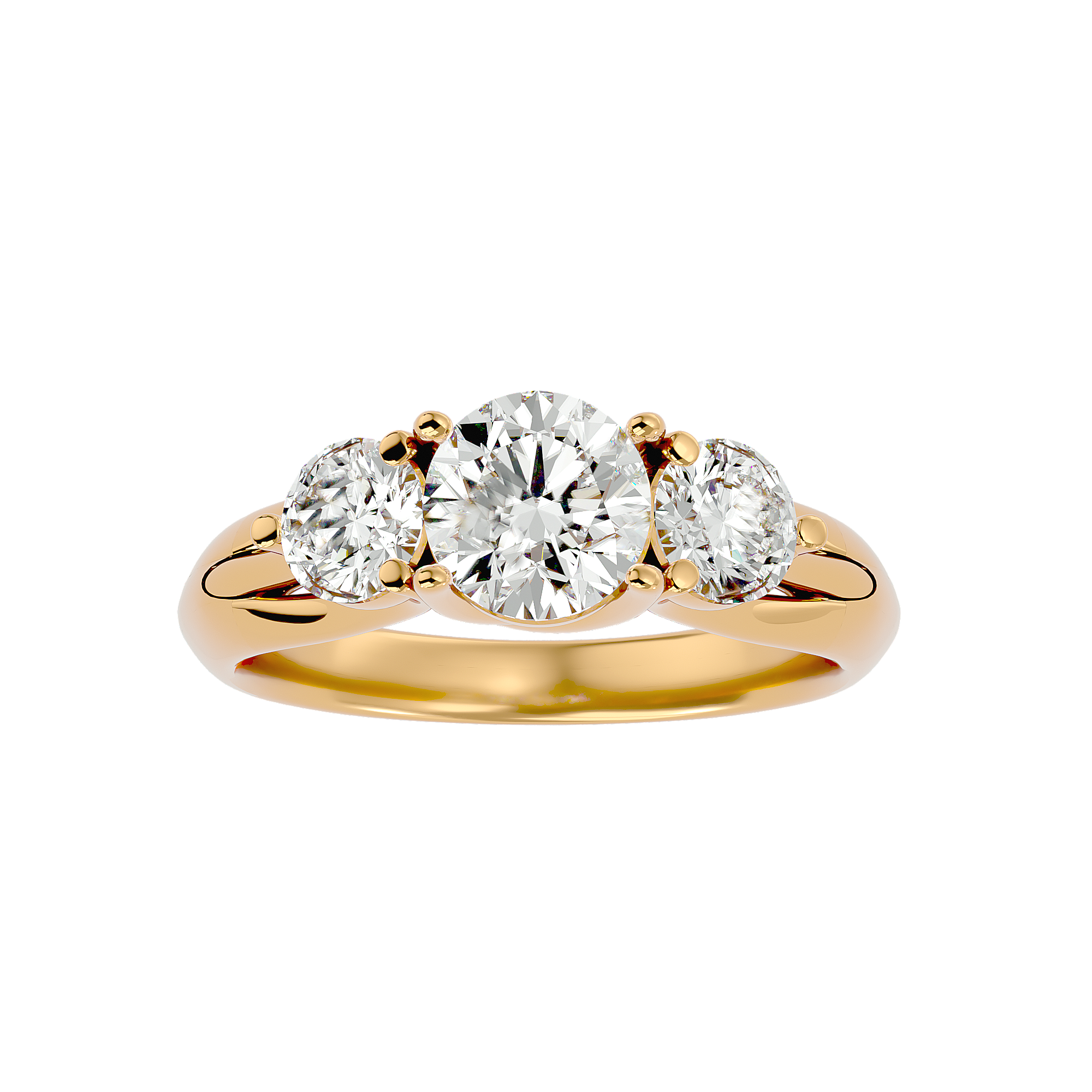 Noa Three Stone Ring