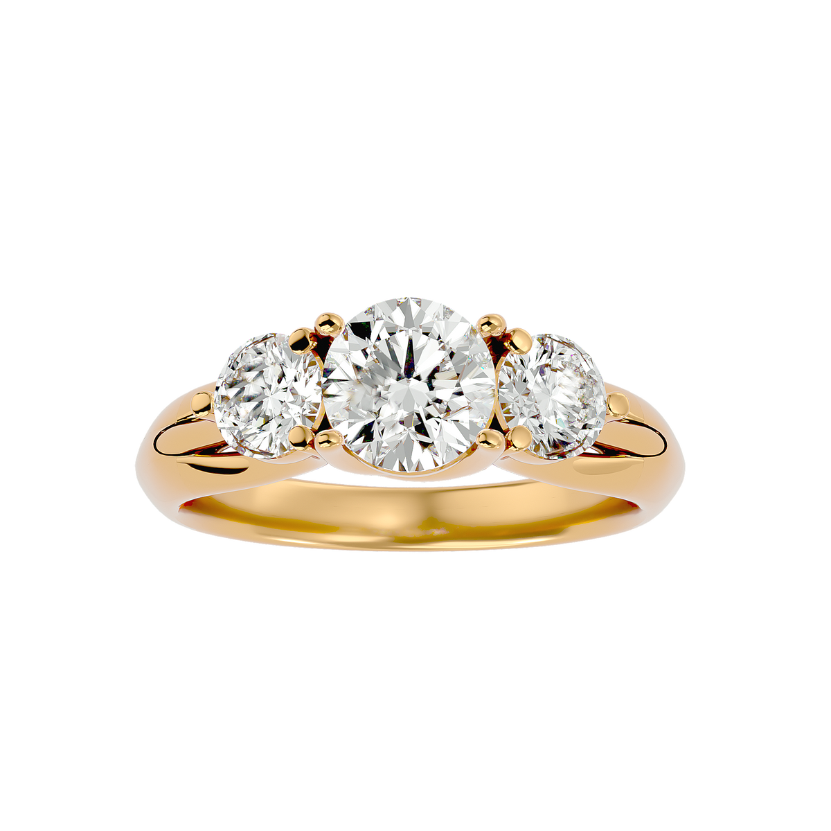 Noa Three Stone Ring